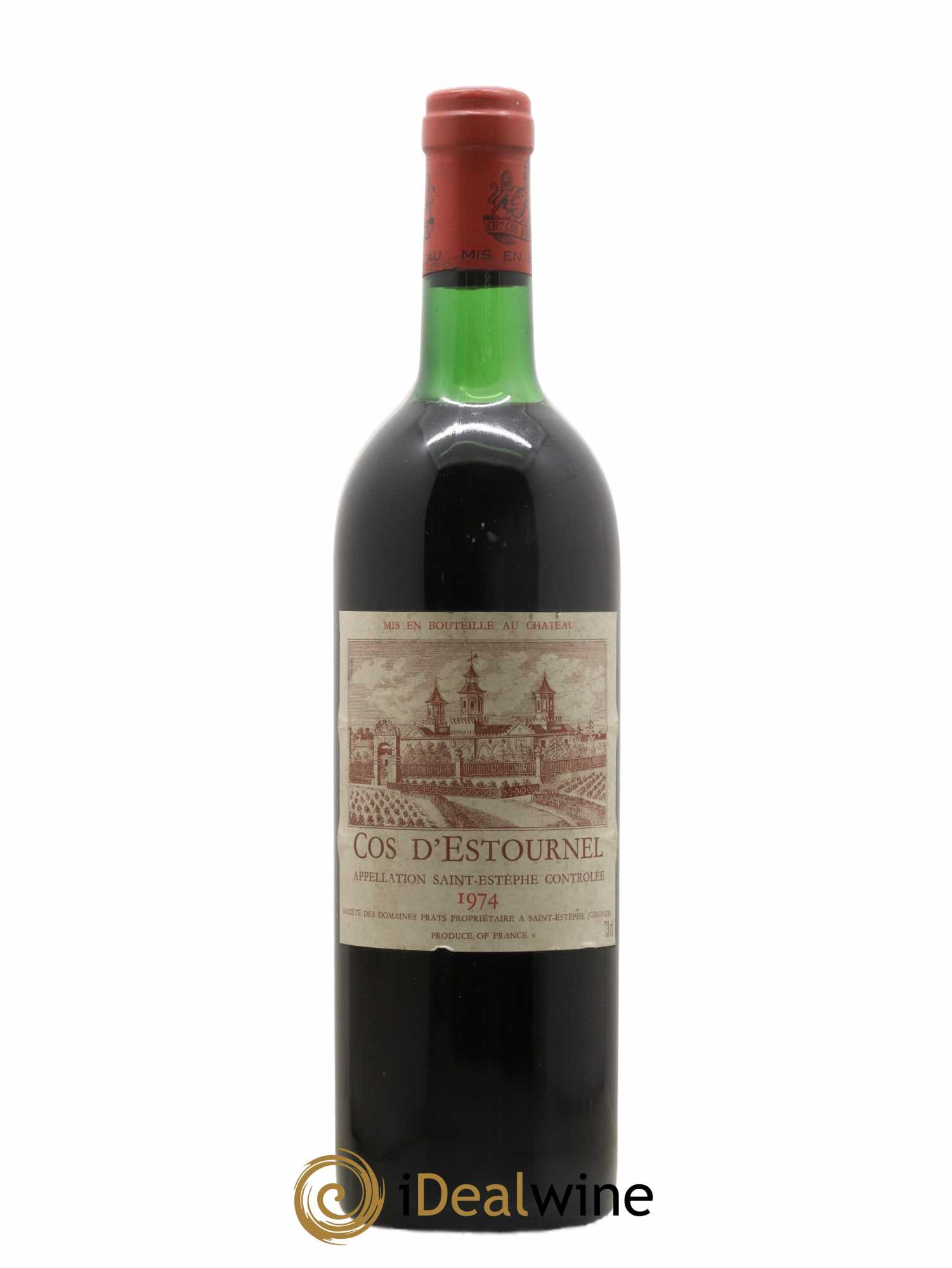 Cos d'Estournel 2ème Grand Cru Classé 1974 - Lot de 1 bouteille - 0