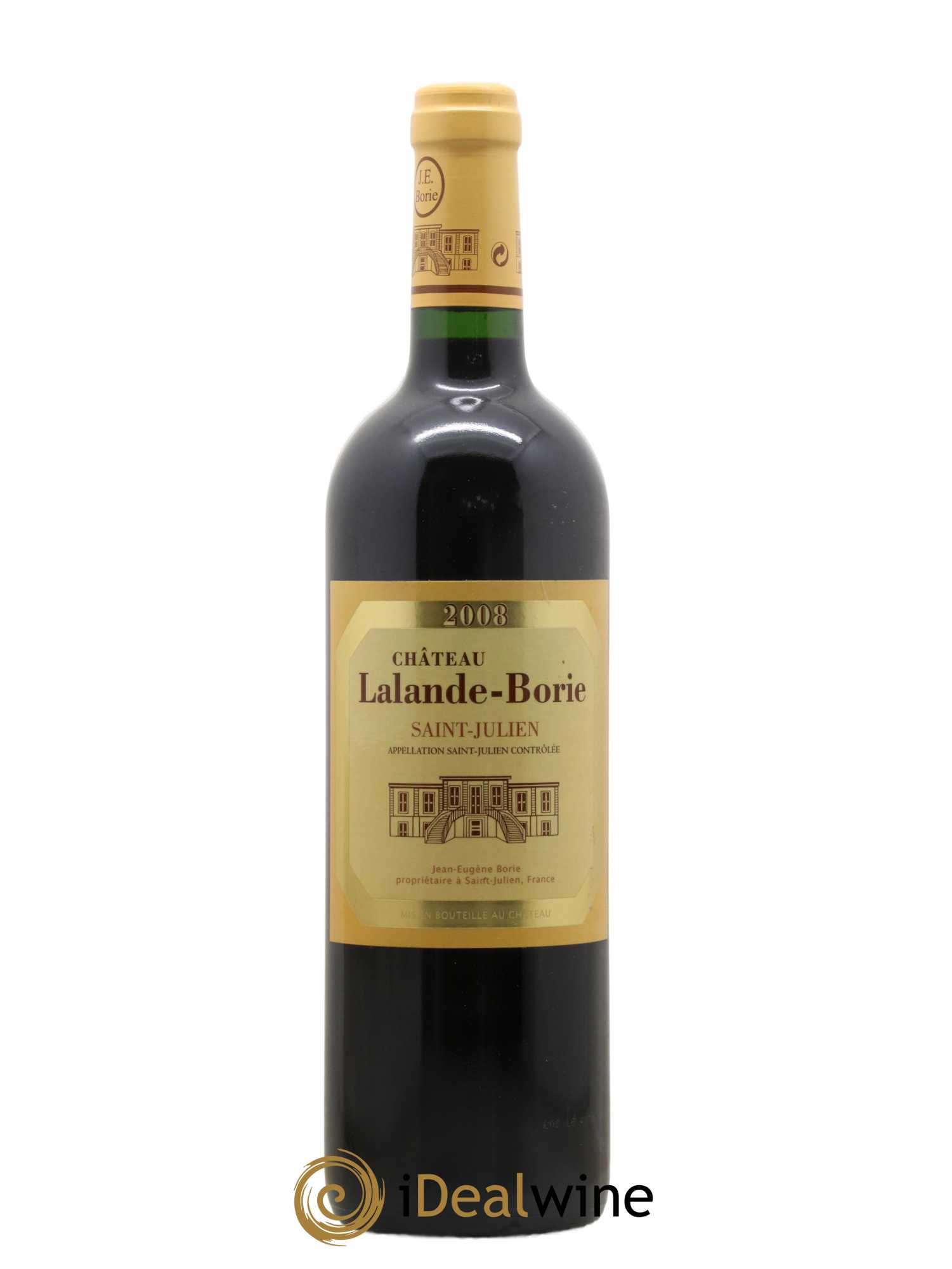 Château Lalande Borie 2008 - Lot de 1 bouteille - 0