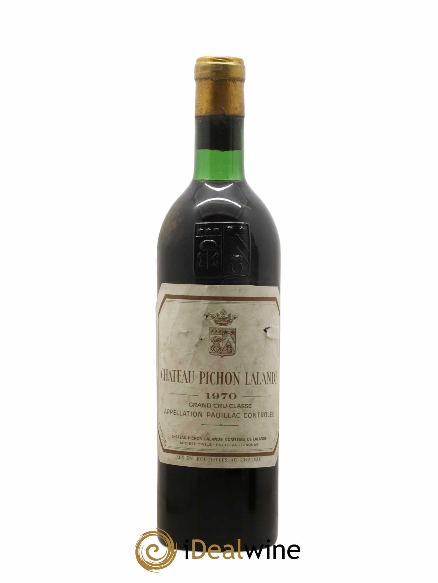 Château Pichon Longueville Comtesse de Lalande 2ème Grand Cru Classé 1970 - Lot de 1 bouteille - 0