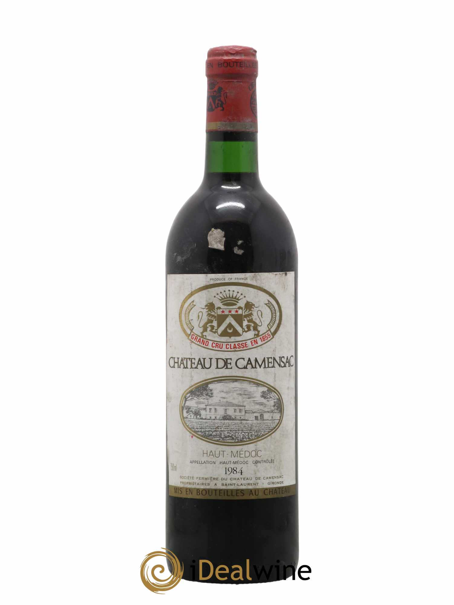 Château Camensac 5ème Grand Cru Classé 1984 - Lot de 1 bouteille - 0