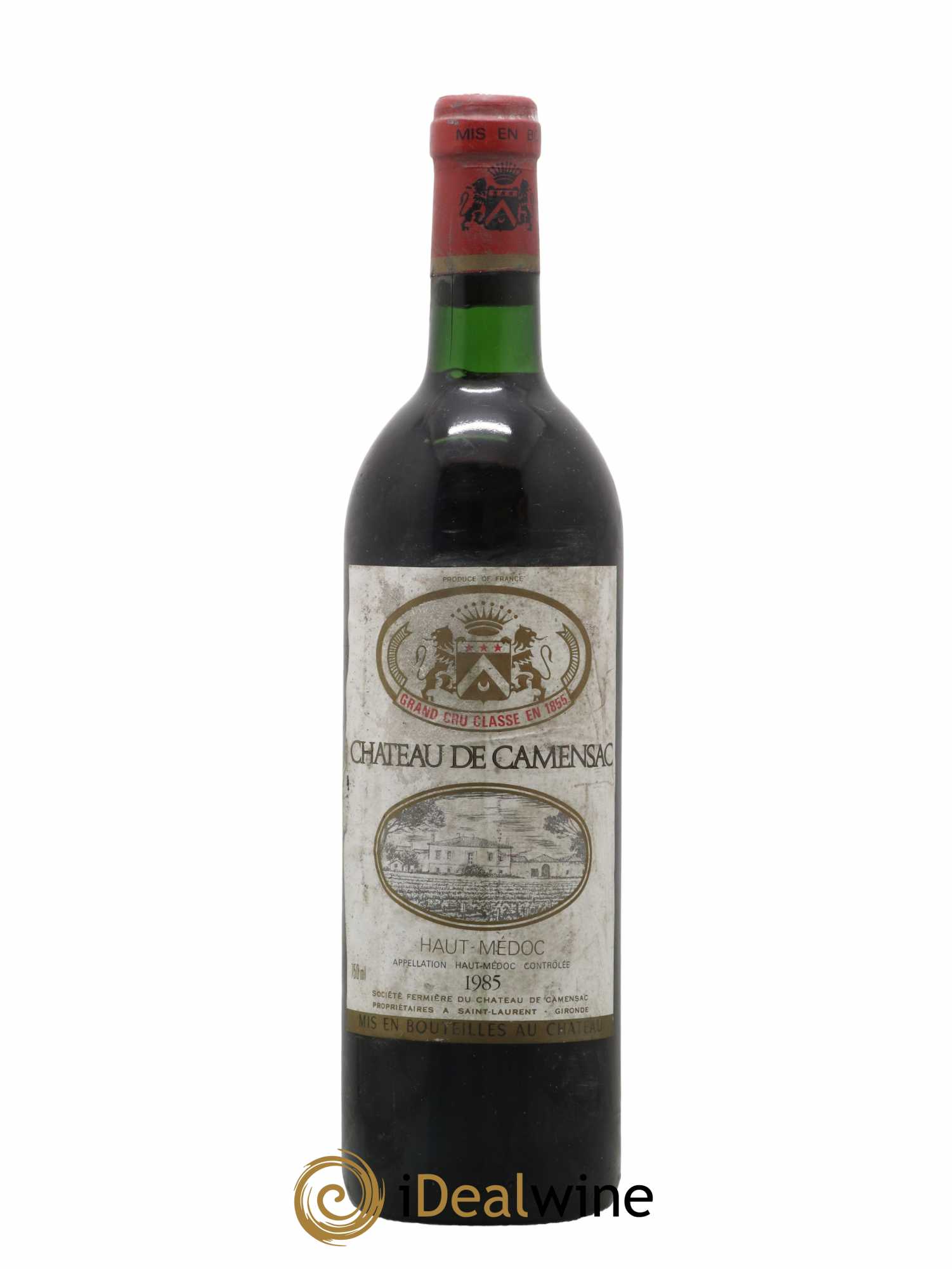 Château Camensac 5ème Grand Cru Classé 1985 - Lot de 1 bouteille - 0