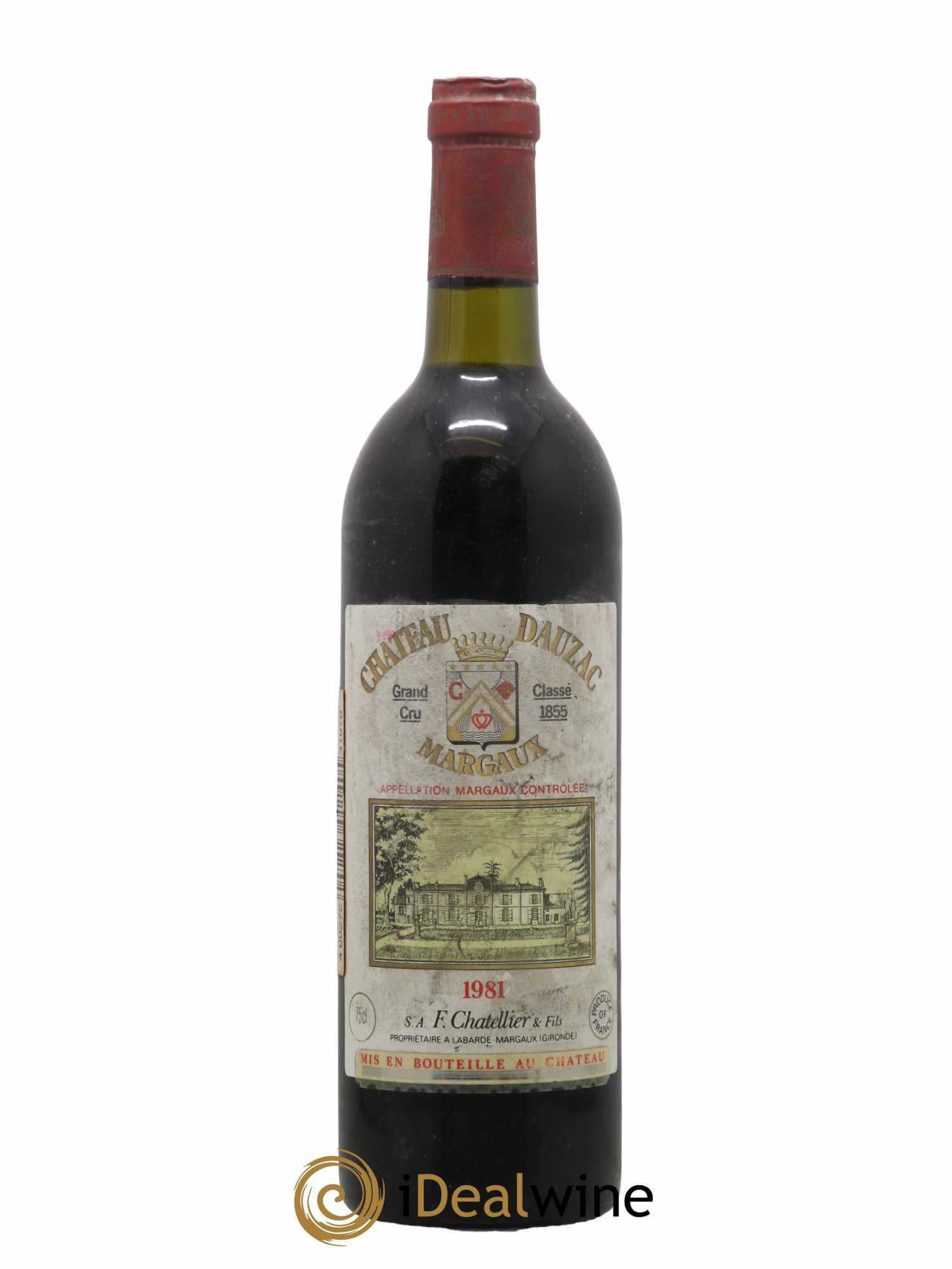 Château Dauzac 5ème Grand Cru Classé 1981 - Lot de 1 bouteille - 0