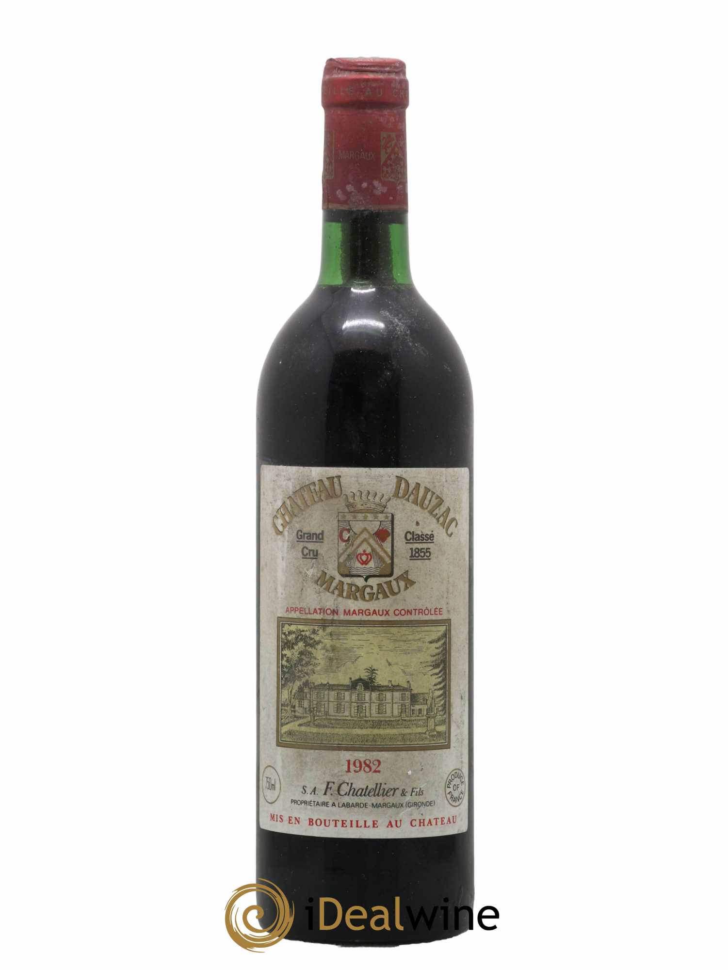 Château Dauzac 5ème Grand Cru Classé 1982 - Lotto di 1 bottiglia - 0