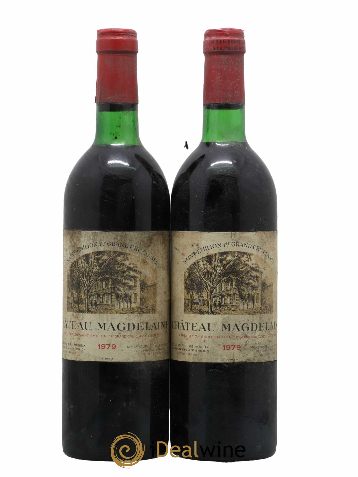 Château Magdelaine 1979 - Lot of 2 bottles - 0