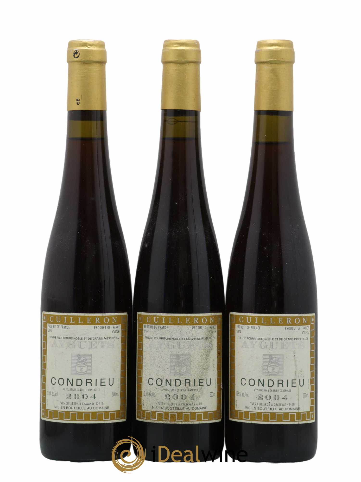 Condrieu Ayguets Yves Cuilleron (Domaine) 50cl 2004 - Lotto di 3 bottiglie - 0