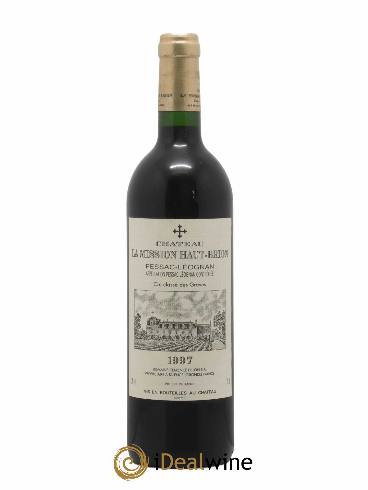 Château la Mission Haut-Brion Cru Classé de Graves 1997 - Lot de 1 bouteille - 0
