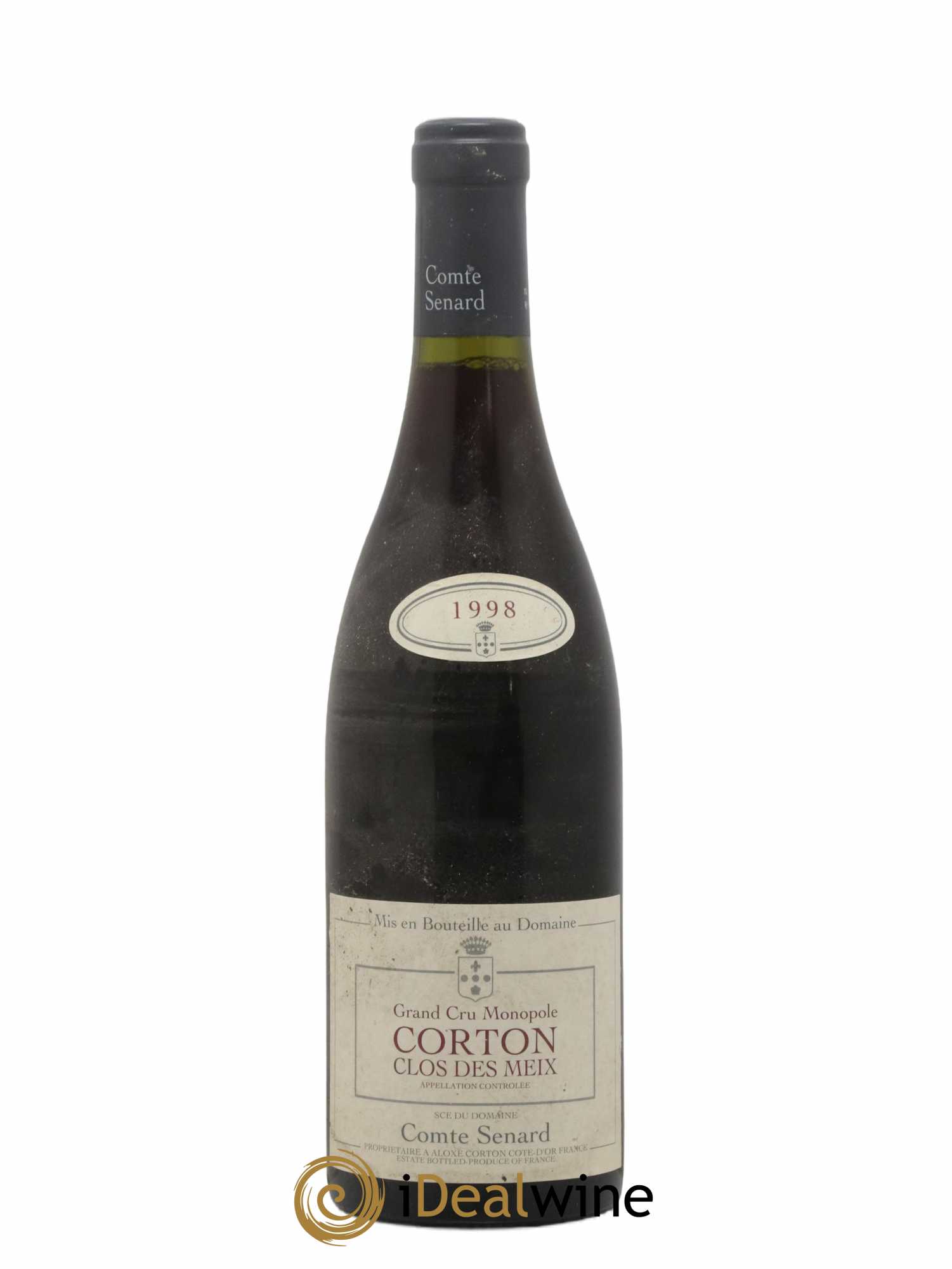 Corton Grand Cru Clos Des Meix Comte Senard 1998 - Lot de 1 bouteille - 0