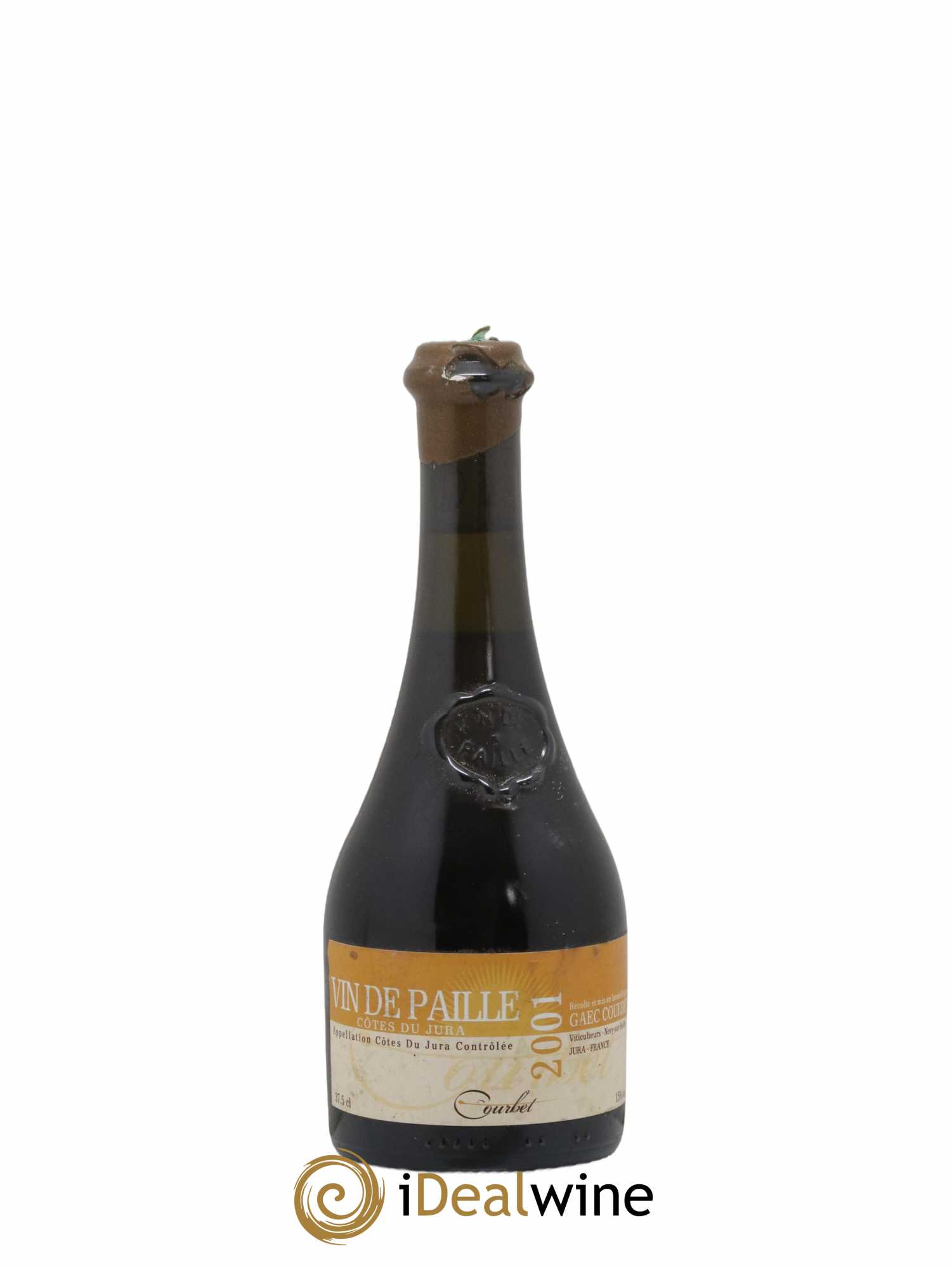 Côtes du Jura Vin de Paille Courbet 2001 - Lotto di 1 mezza bottiglia - 0