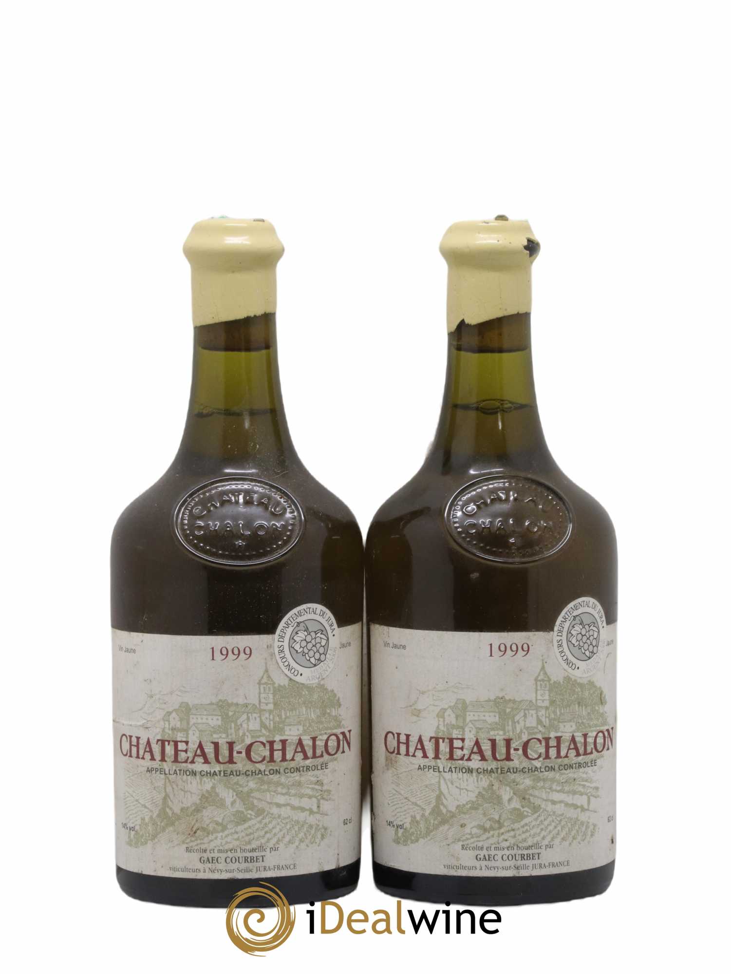 Château-Chalon Courbet 1999 - Lot de 2 bouteilles - 0