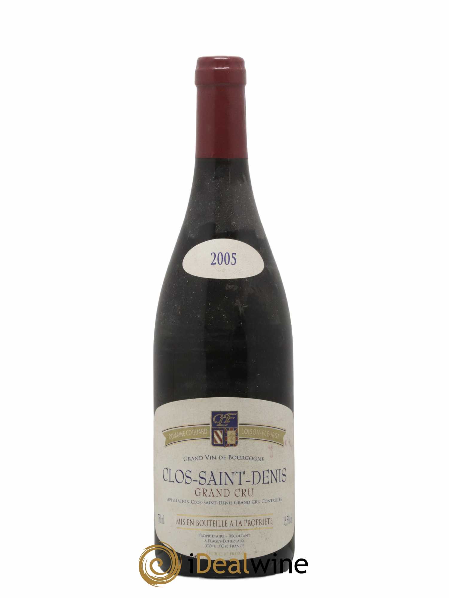 Clos Saint-Denis Grand Cru Coquard Loison-Fleurot 2005 - Lot de 1 bouteille - 0
