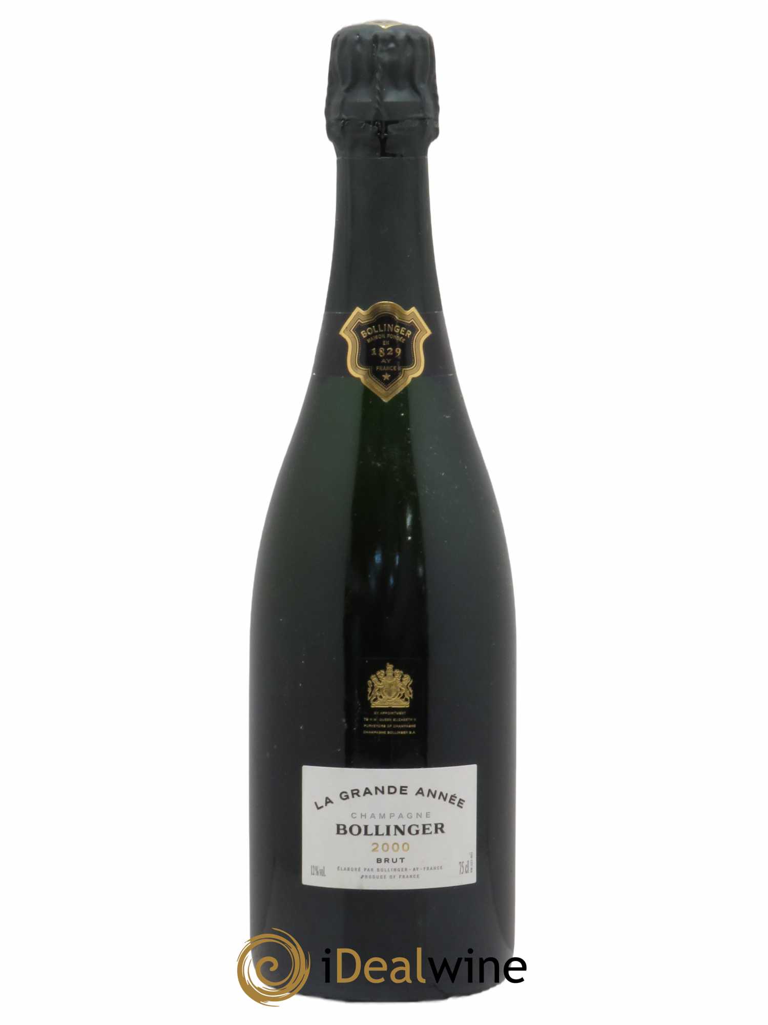 La Grande Année Brut Bollinger 2000 - Lot de 1 bouteille - 0