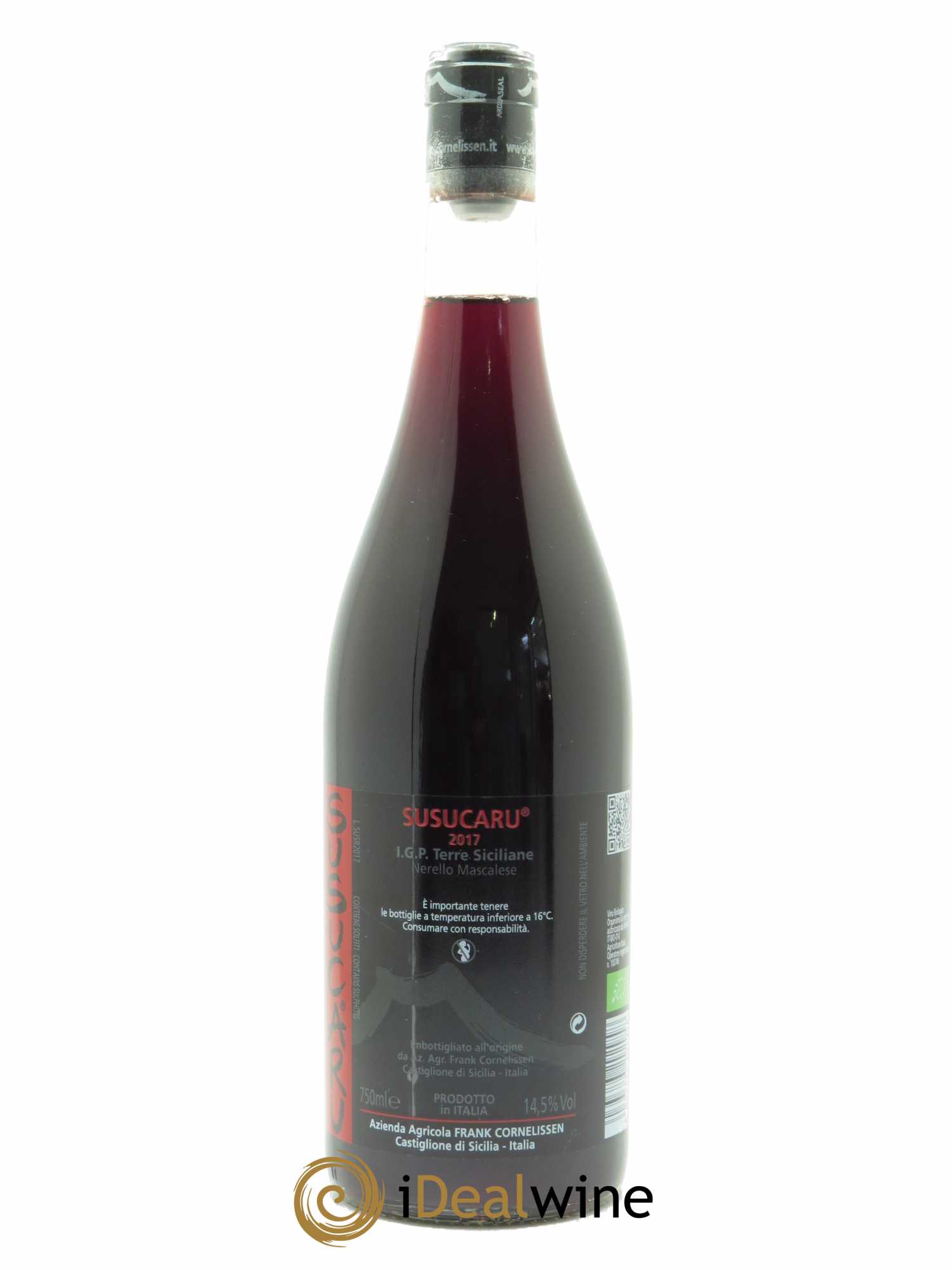 Terre Siciliane IGT Susucaru Rosso (anciennement Contadino) Frank Cornelissen 2017 - Posten von 1 Flasche - 0