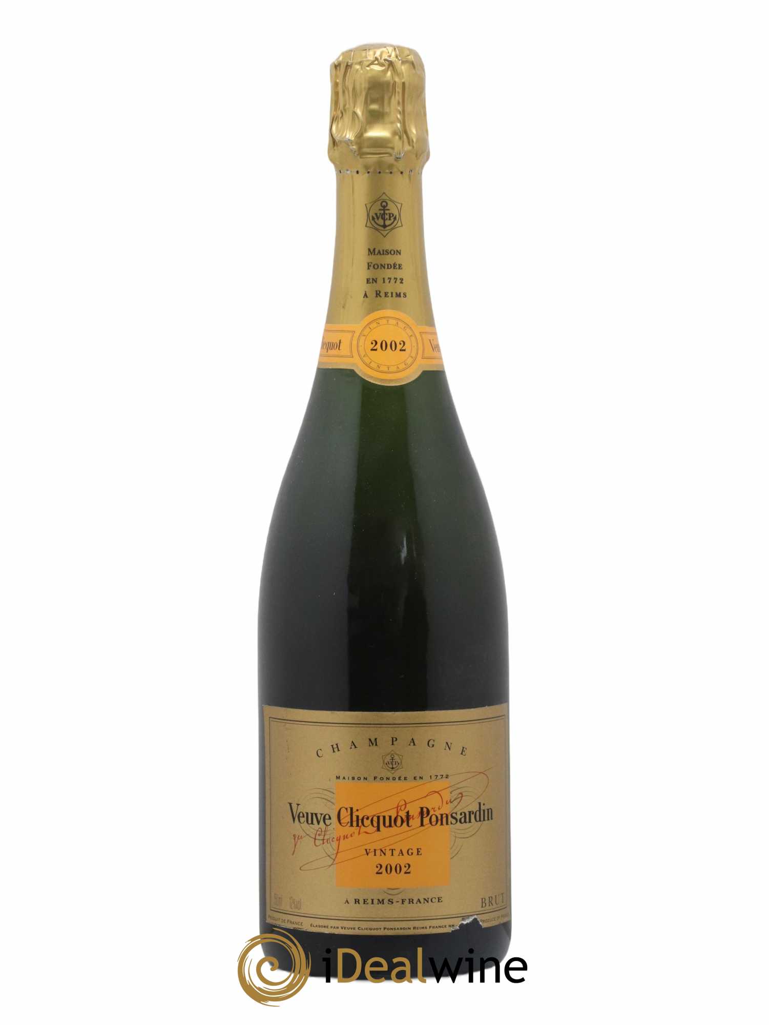 Brut Millésimé Veuve Clicquot 2002 - Lot de 1 bouteille - 0