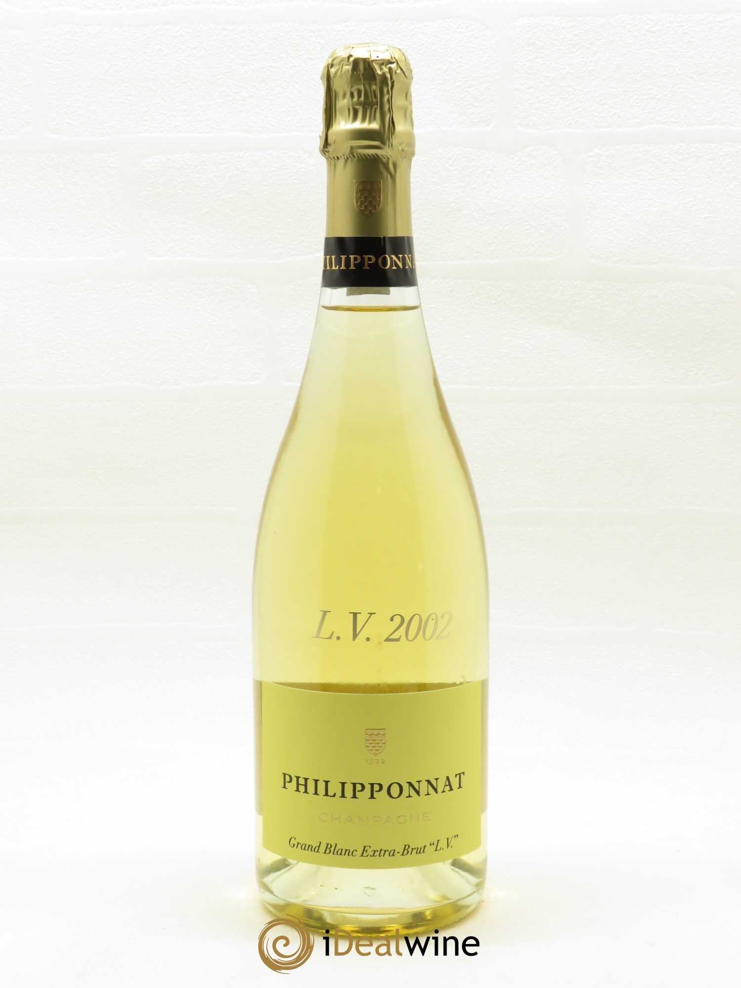 Grand Blanc Extra-Brut LV Philipponnat  2002 - Lot de 1 bouteille - 1