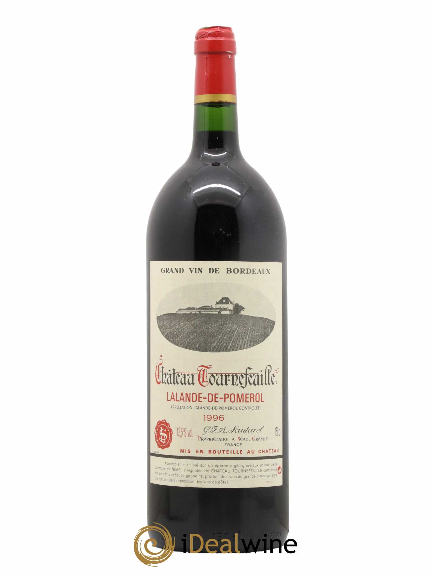 Château Tournefeuille 1996 - Lot de 1 magnum - 0