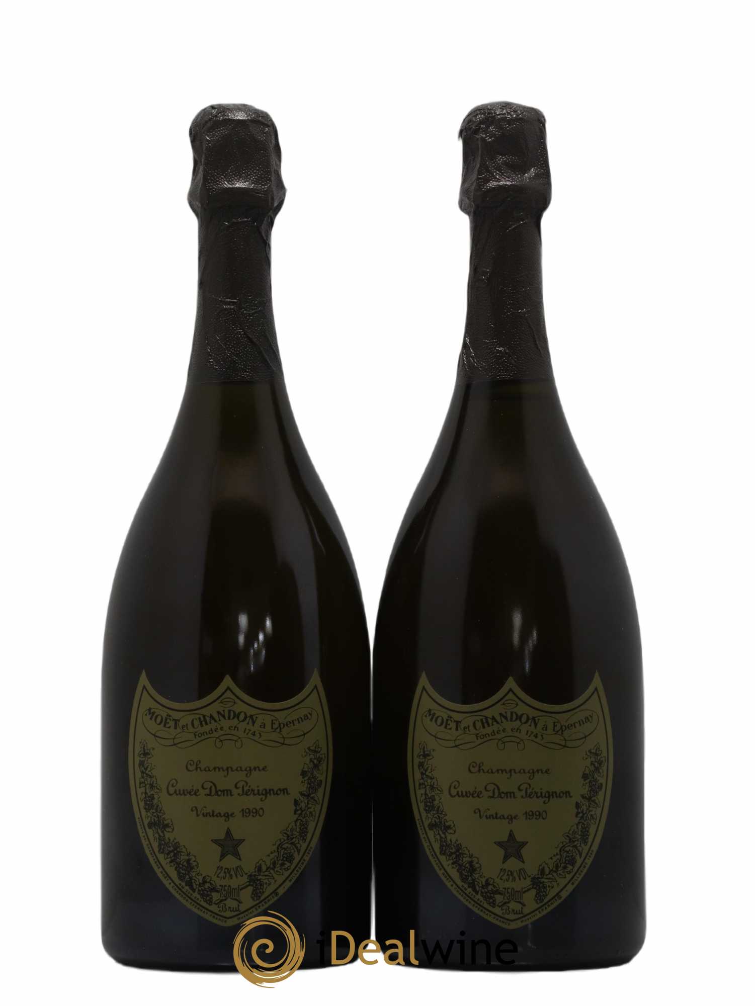 Brut Dom Pérignon 1990 - Lot de 2 bouteilles - 1