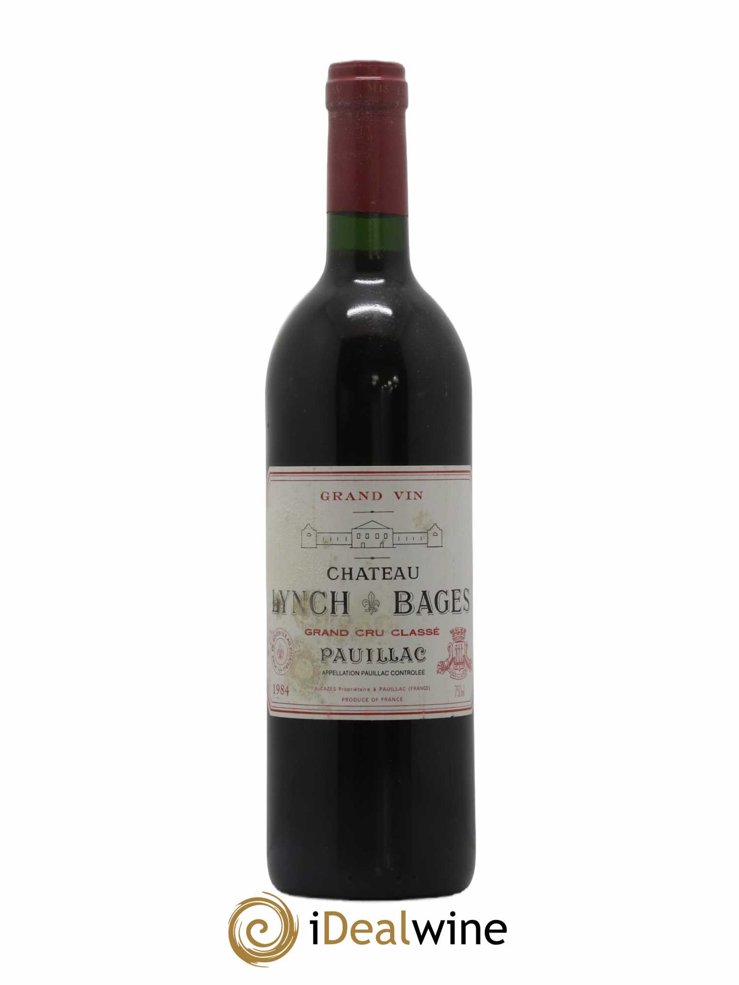 Château Lynch Bages 5ème Grand Cru Classé 1984 - Lot de 1 bouteille - 0