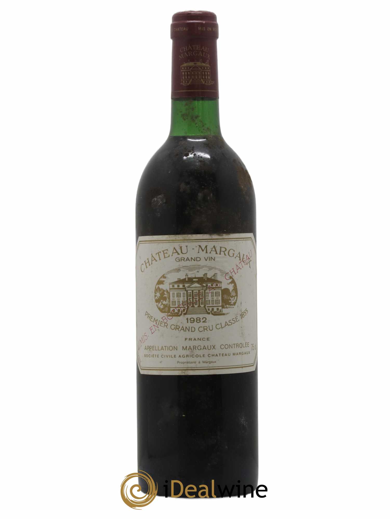 Château Margaux 1er Grand Cru Classé 1982 - Lot de 1 bouteille - 0