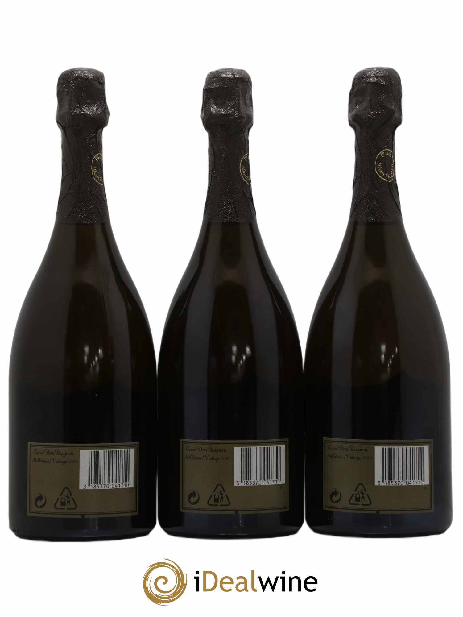 Brut Dom Pérignon 1990 - Lot de 3 bouteilles - 1