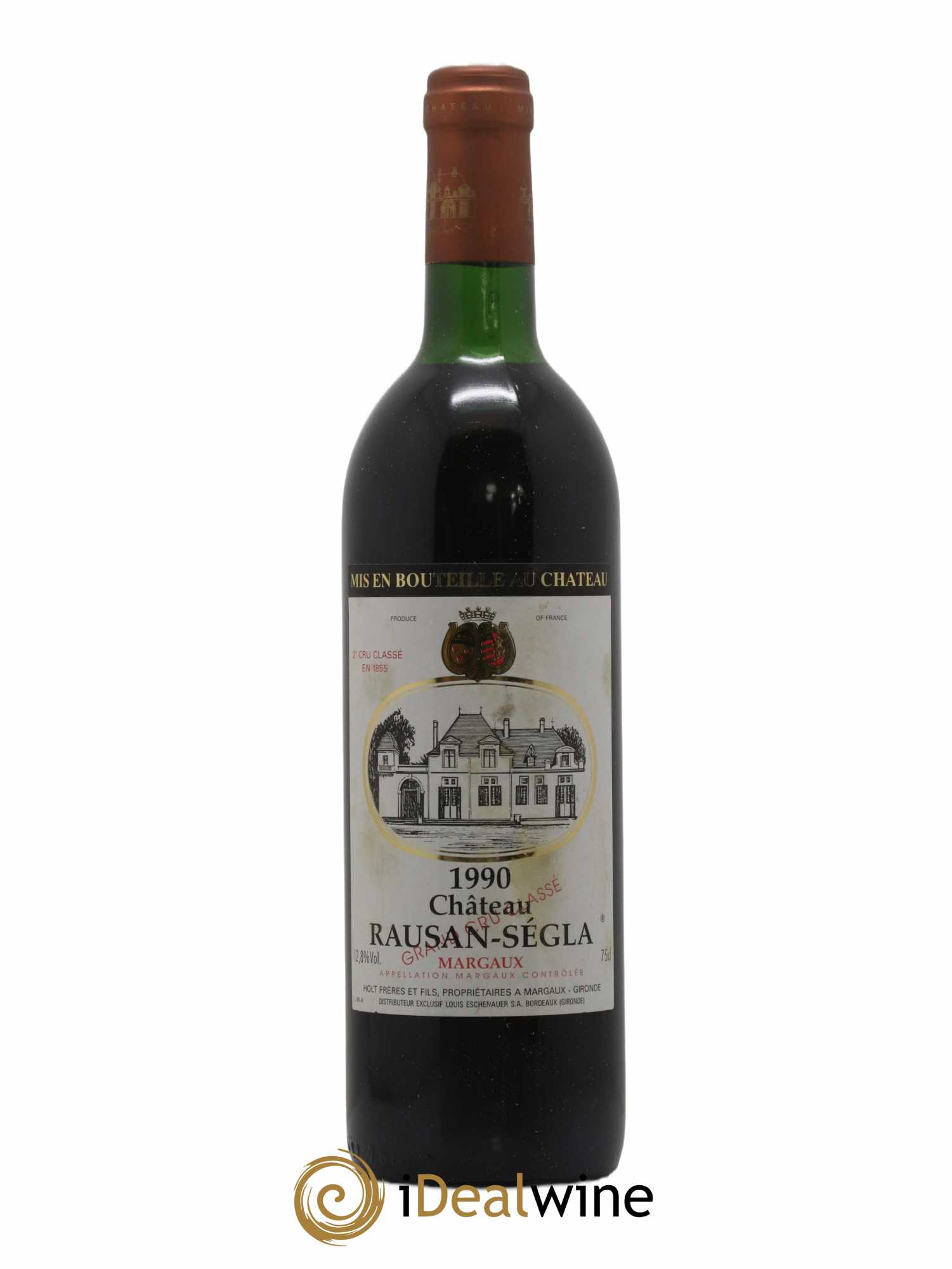Château Rauzan Ségla Grand Cru Classé 1990 - Lot de 1 bouteille - 0