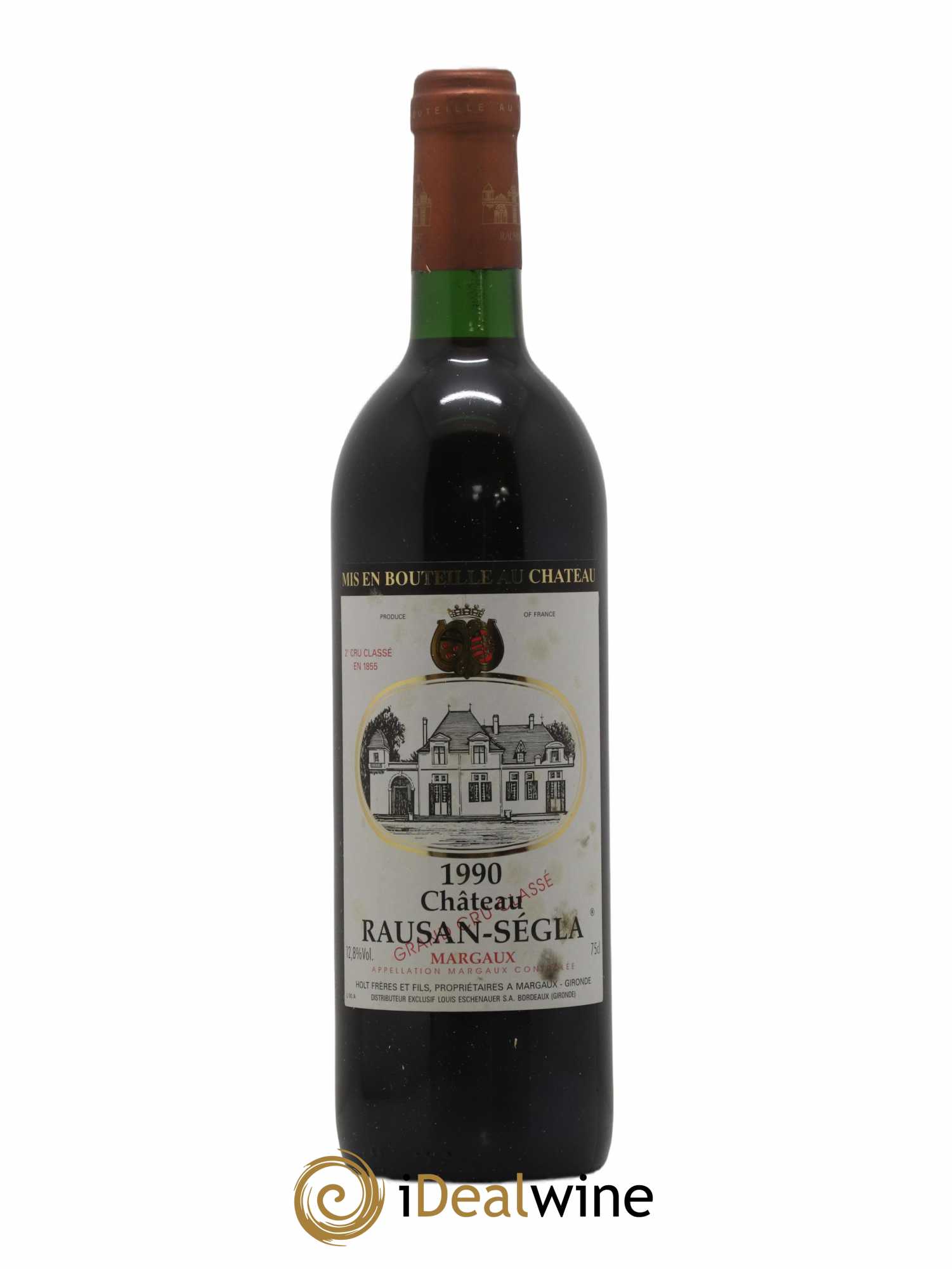 Château Rauzan Ségla Grand Cru Classé 1990 - Lot de 1 bouteille - 0