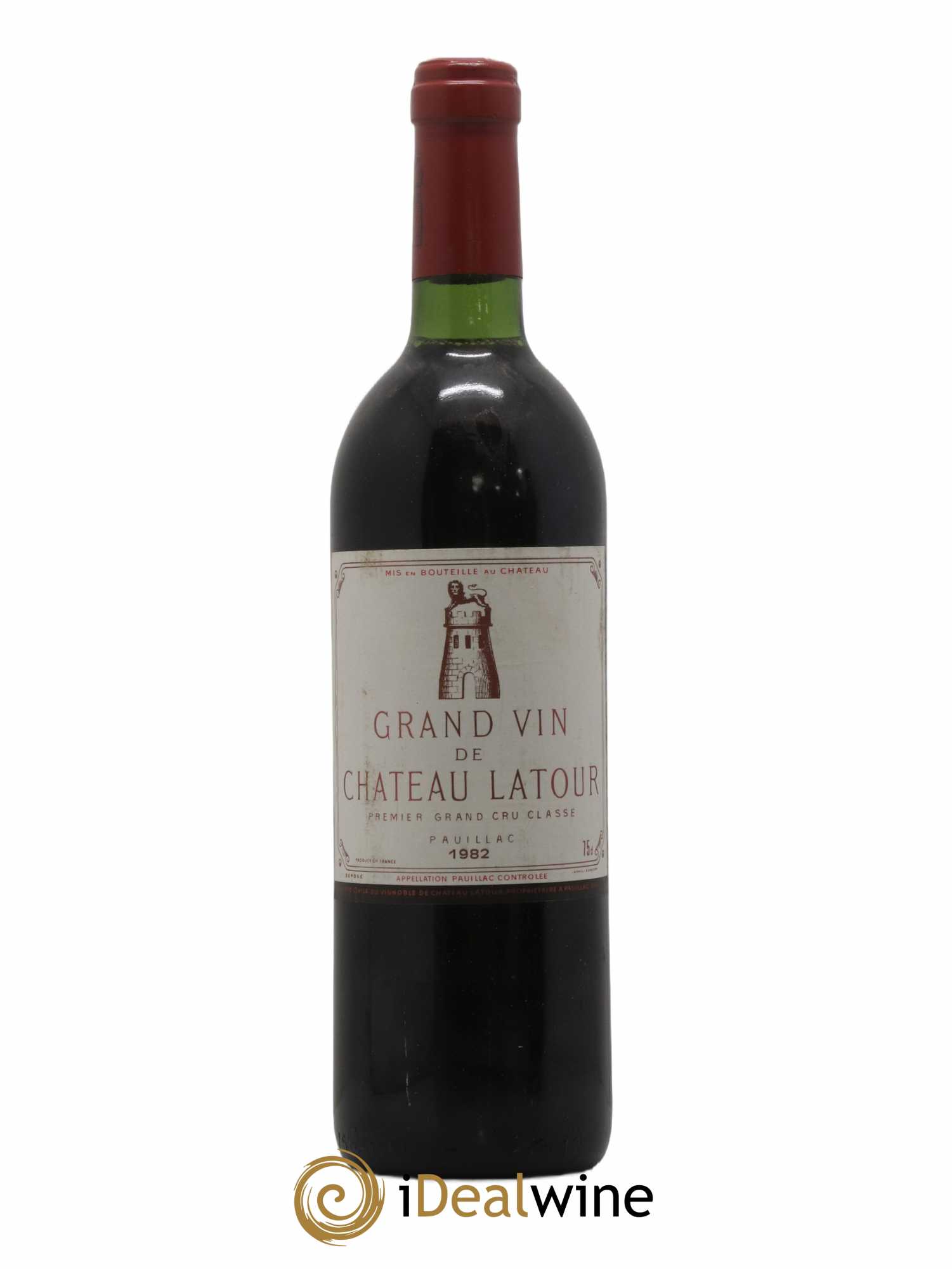 Château Latour 1er Grand Cru Classé 1982 - Lot de 1 bouteille - 0