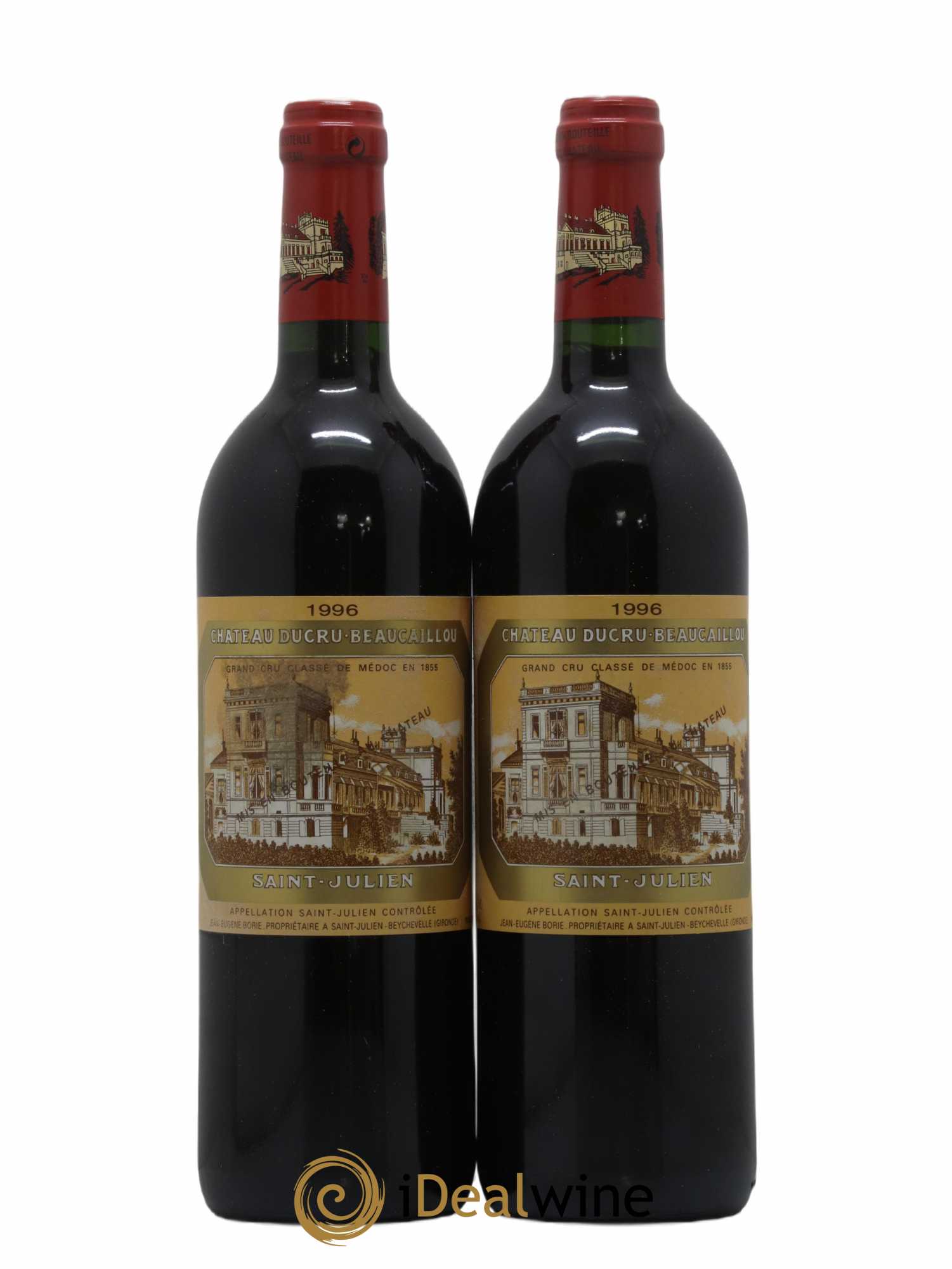 Château Ducru Beaucaillou 2ème Grand Cru Classé 1996 - Lot de 2 bouteilles - 0
