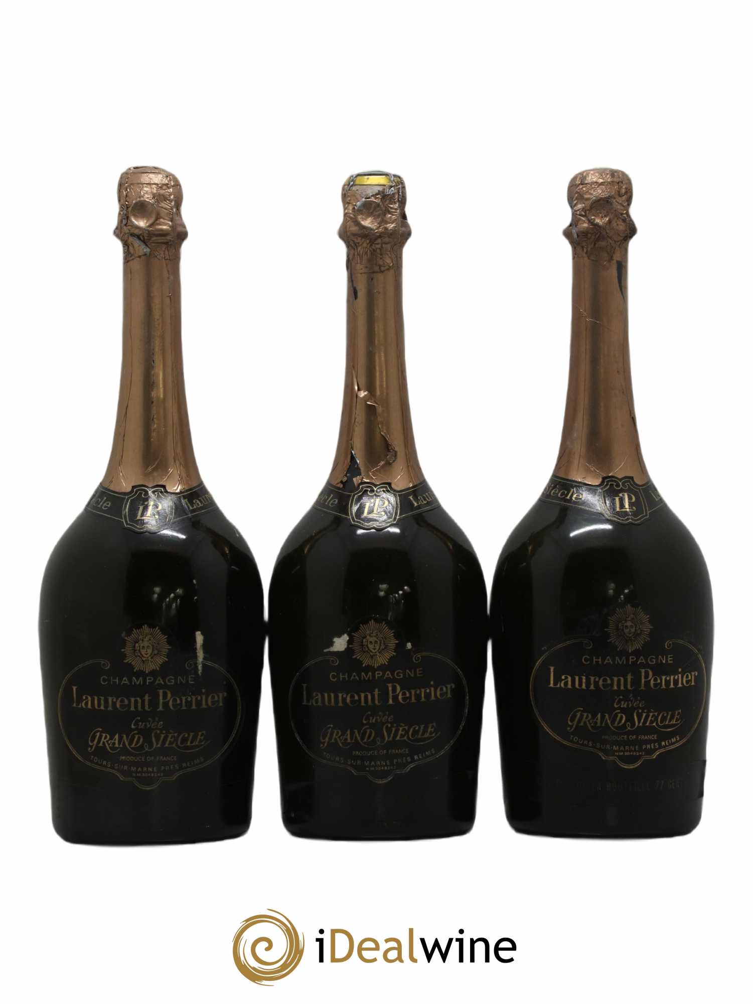 Grand Siècle Laurent Perrier - Lot de 3 bouteilles - 0