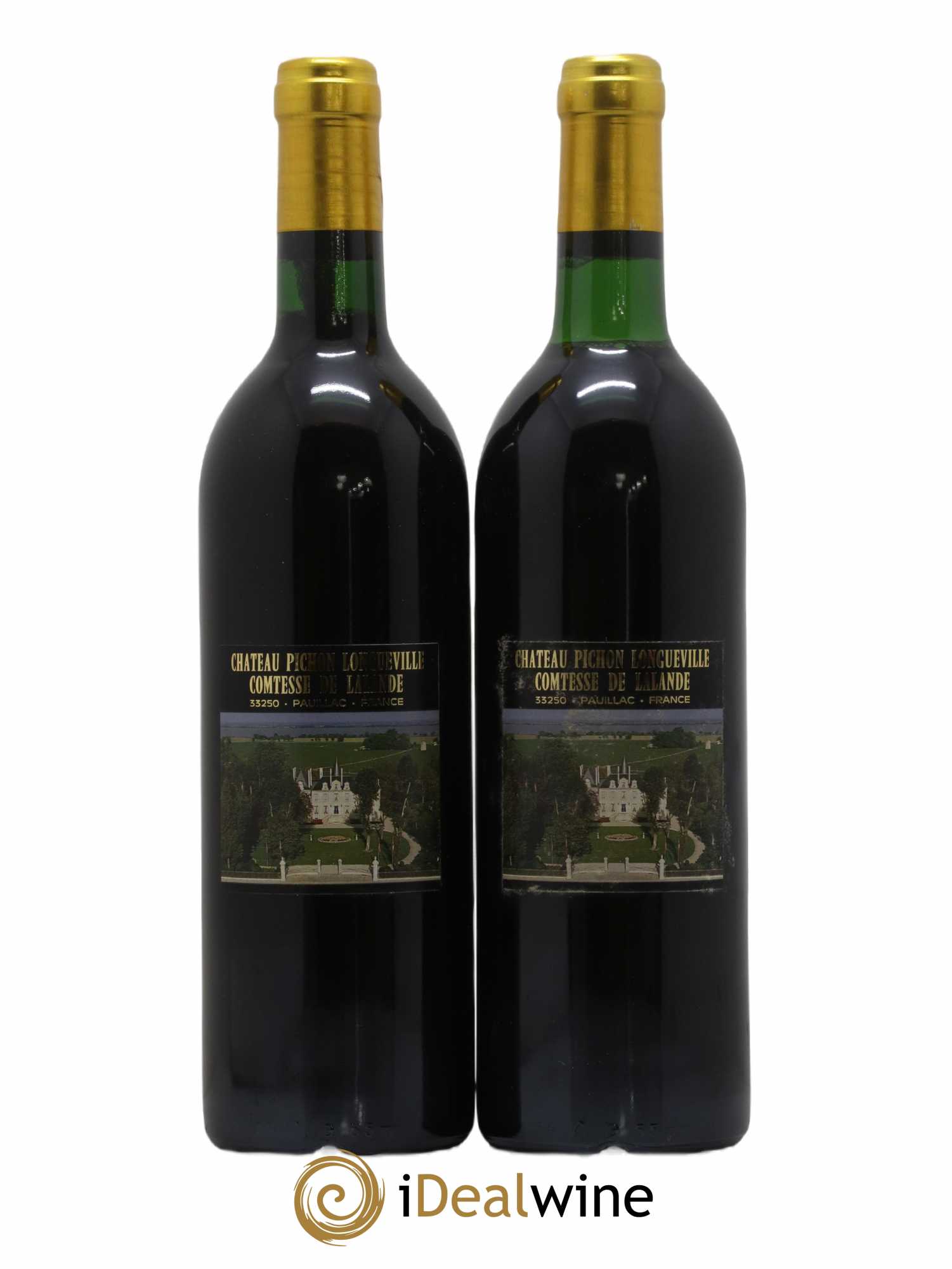 Château Pichon Longueville Comtesse de Lalande 2ème Grand Cru Classé 1989 - Lot de 2 bouteilles - 1