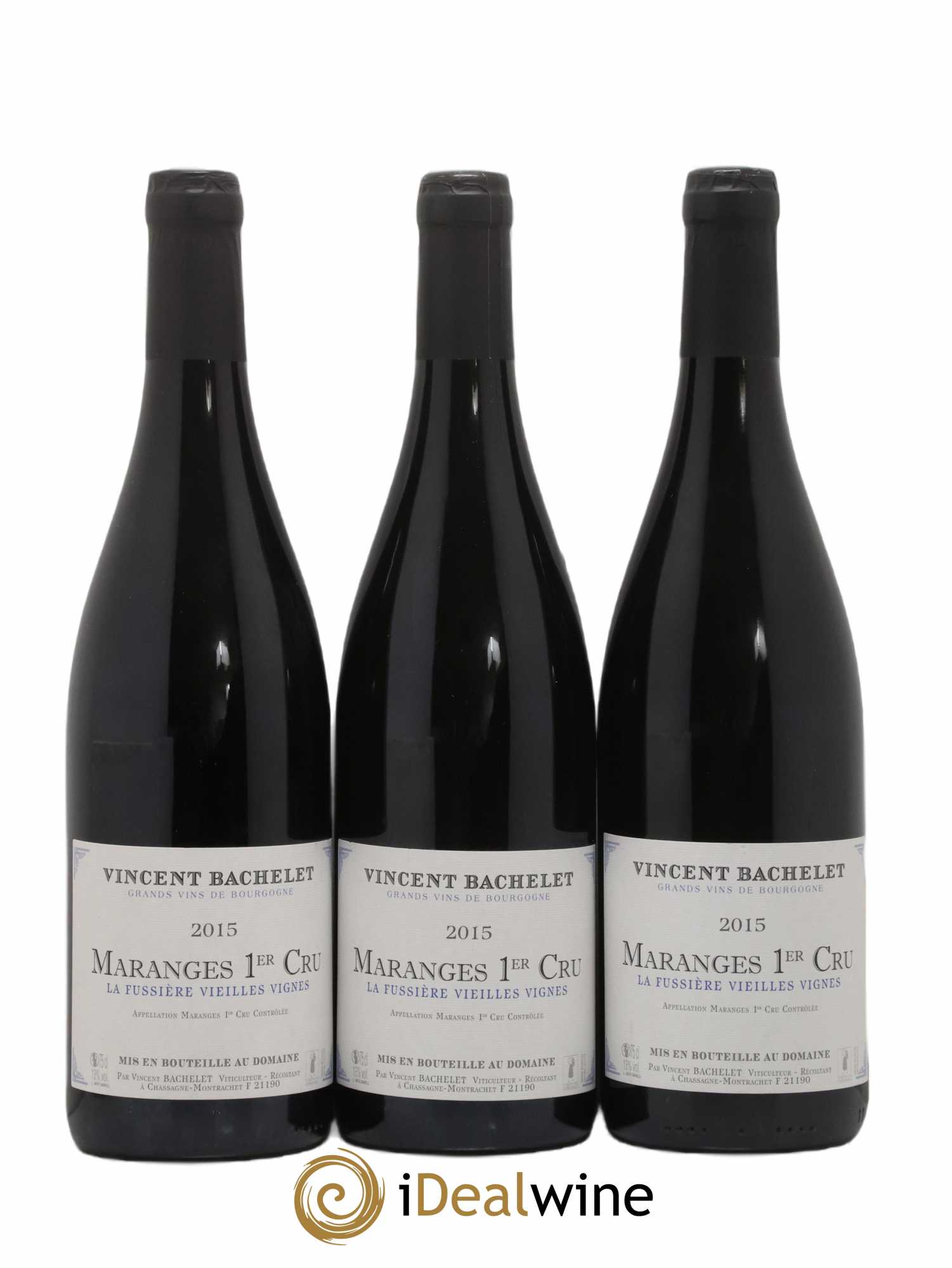 Maranges 1er Cru La Fussiere Vieilles vignes V. Bachelet 2015 - Posten von 3 Flaschen - 0