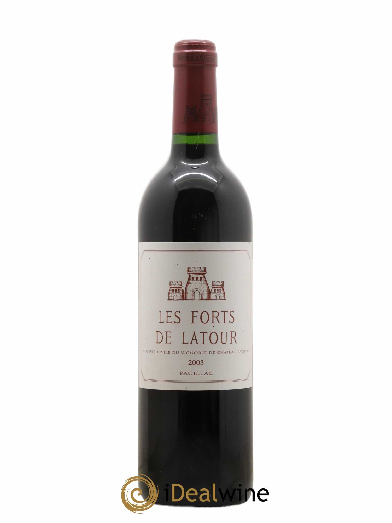Les Forts de Latour Second Vin 2003 - Lot de 1 bouteille - 0