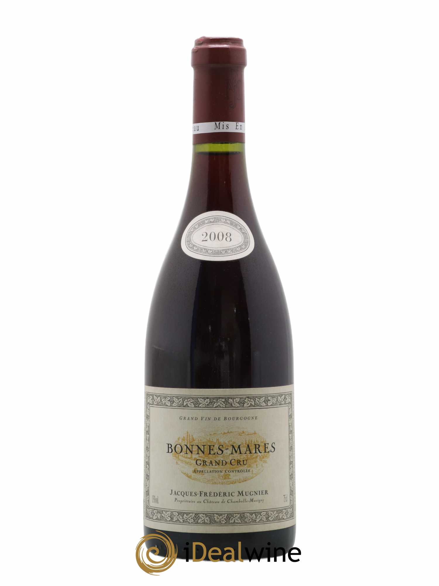 Bonnes-Mares Grand Cru Jacques-Frédéric Mugnier 2008 - Lot de 1 bouteille - 0