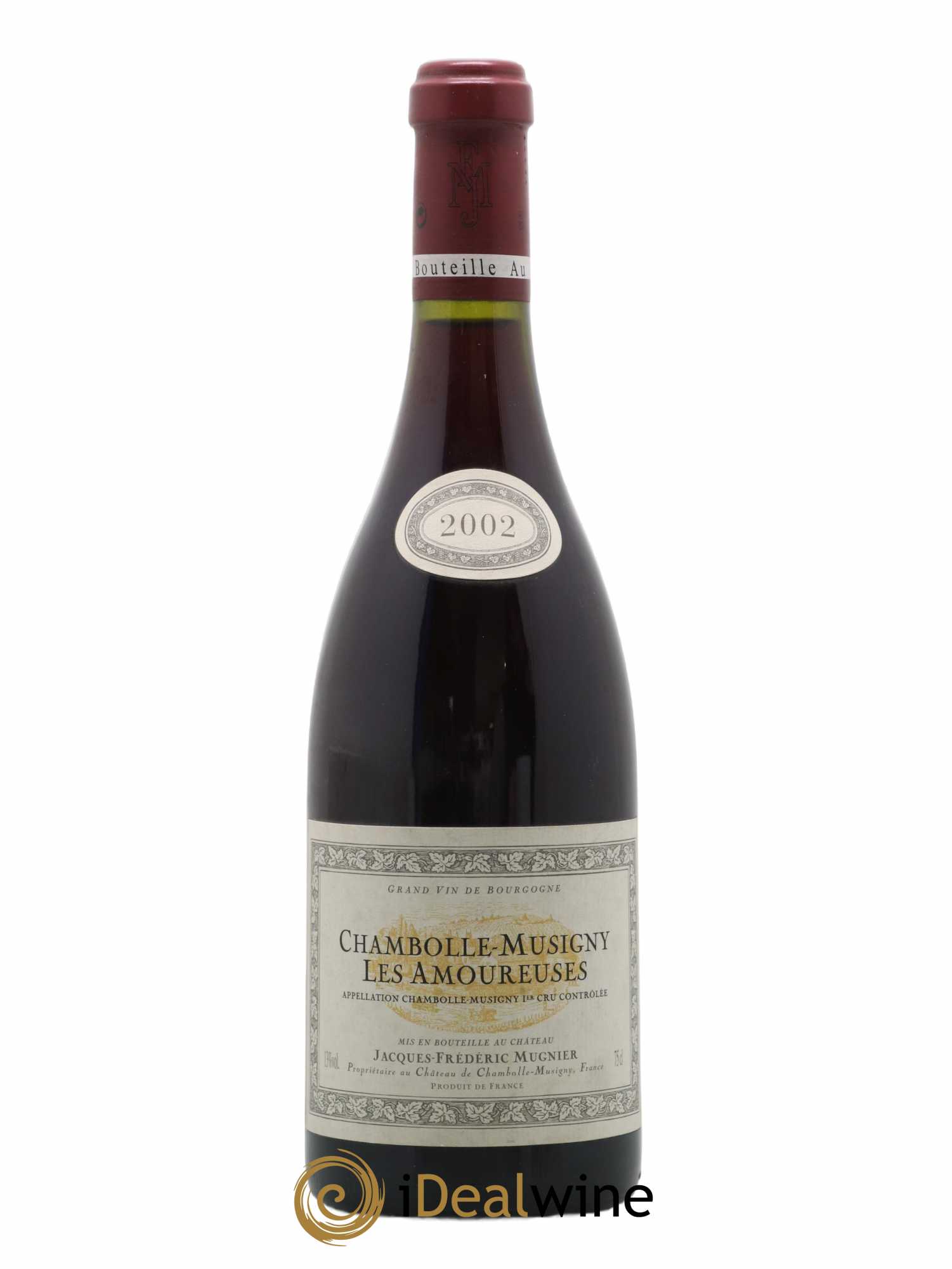 Chambolle-Musigny 1er Cru Les Amoureuses Jacques-Frédéric Mugnier 2002 - Lot de 1 bouteille - 0