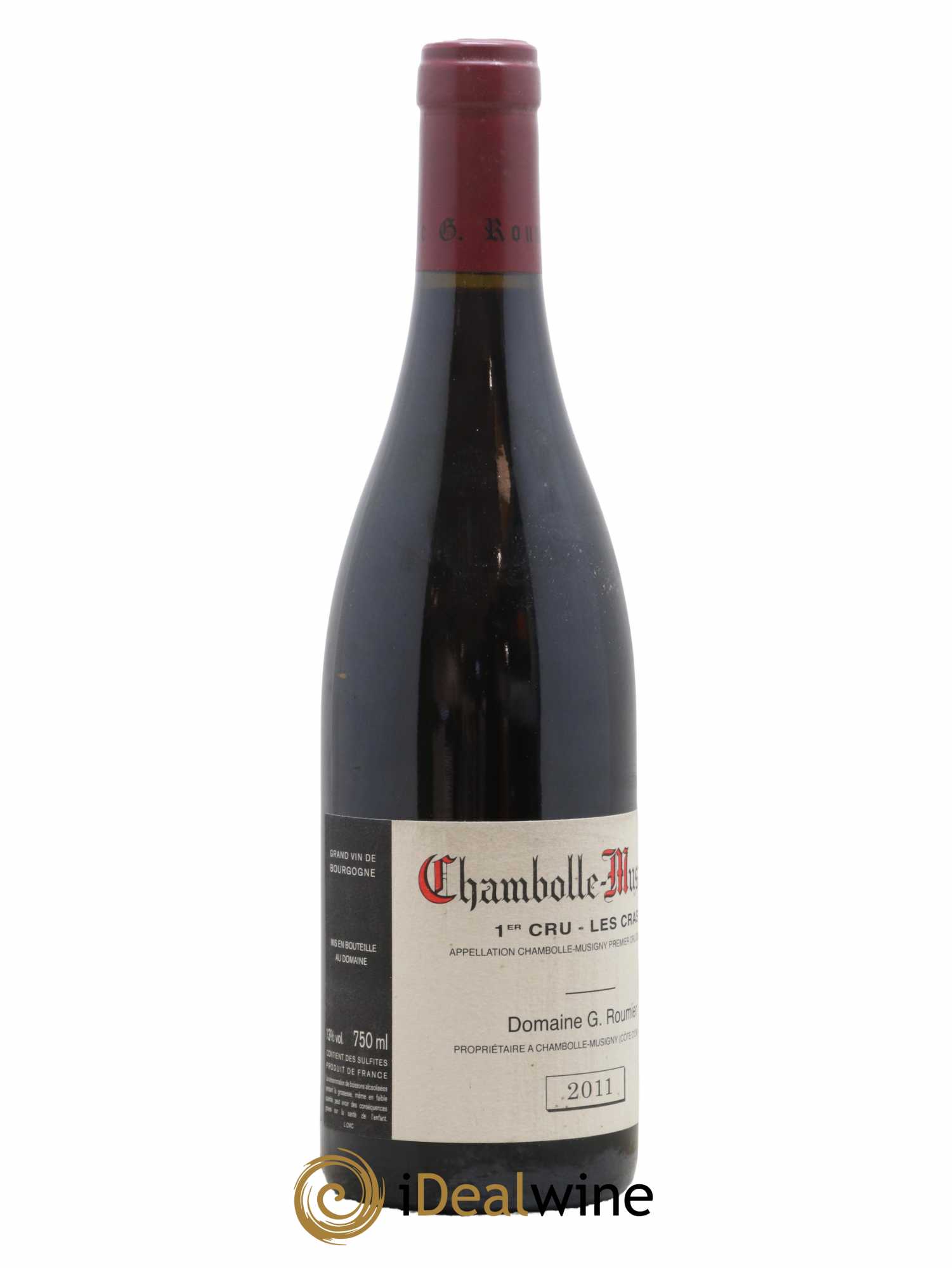 Chambolle-Musigny 1er Cru Les Cras Georges Roumier (Domaine) 2011 - Lot de 1 bouteille - 1