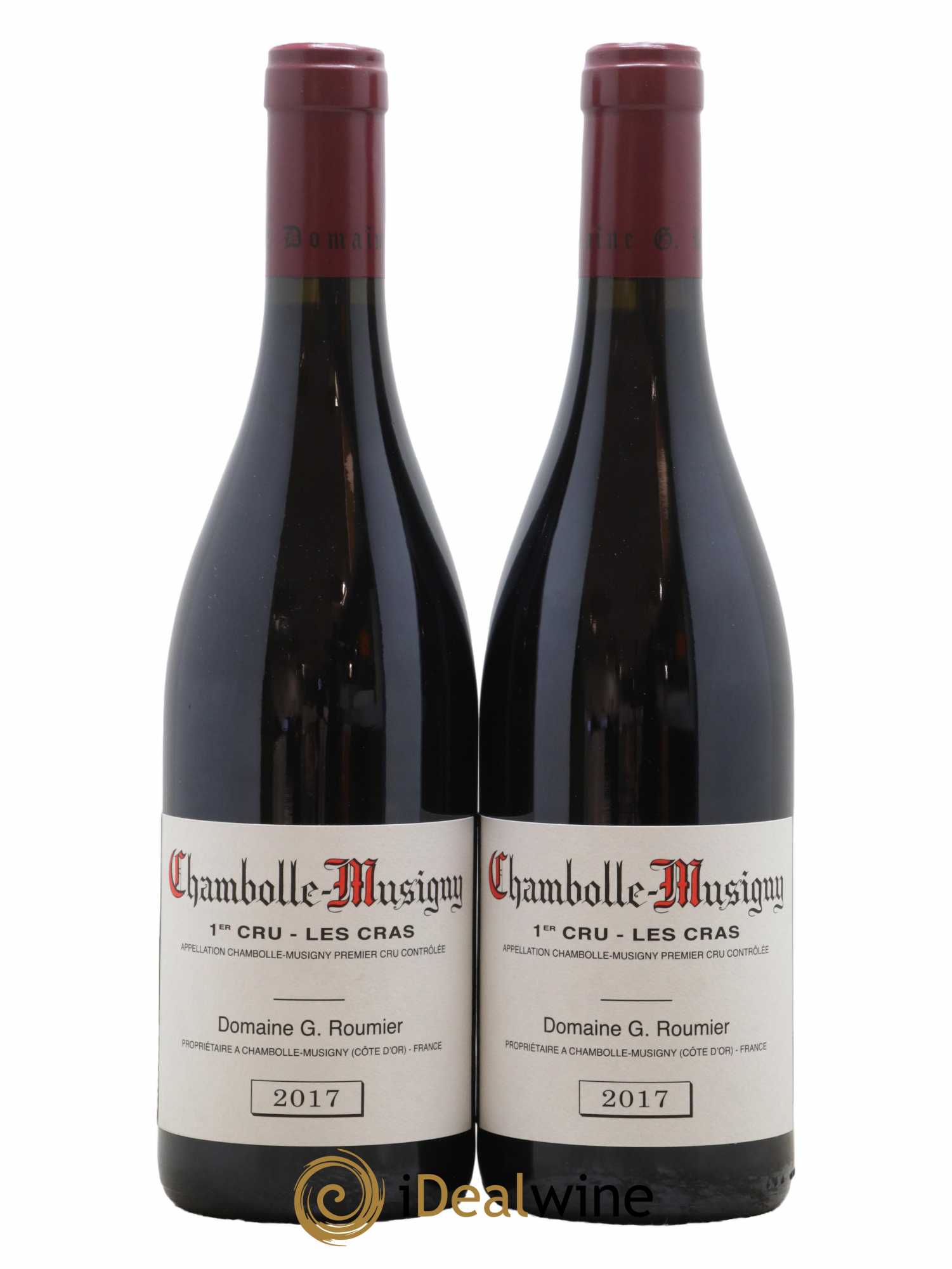 Chambolle-Musigny 1er Cru Les Cras Georges Roumier (Domaine) 2017 - Lot de 2 bouteilles - 0