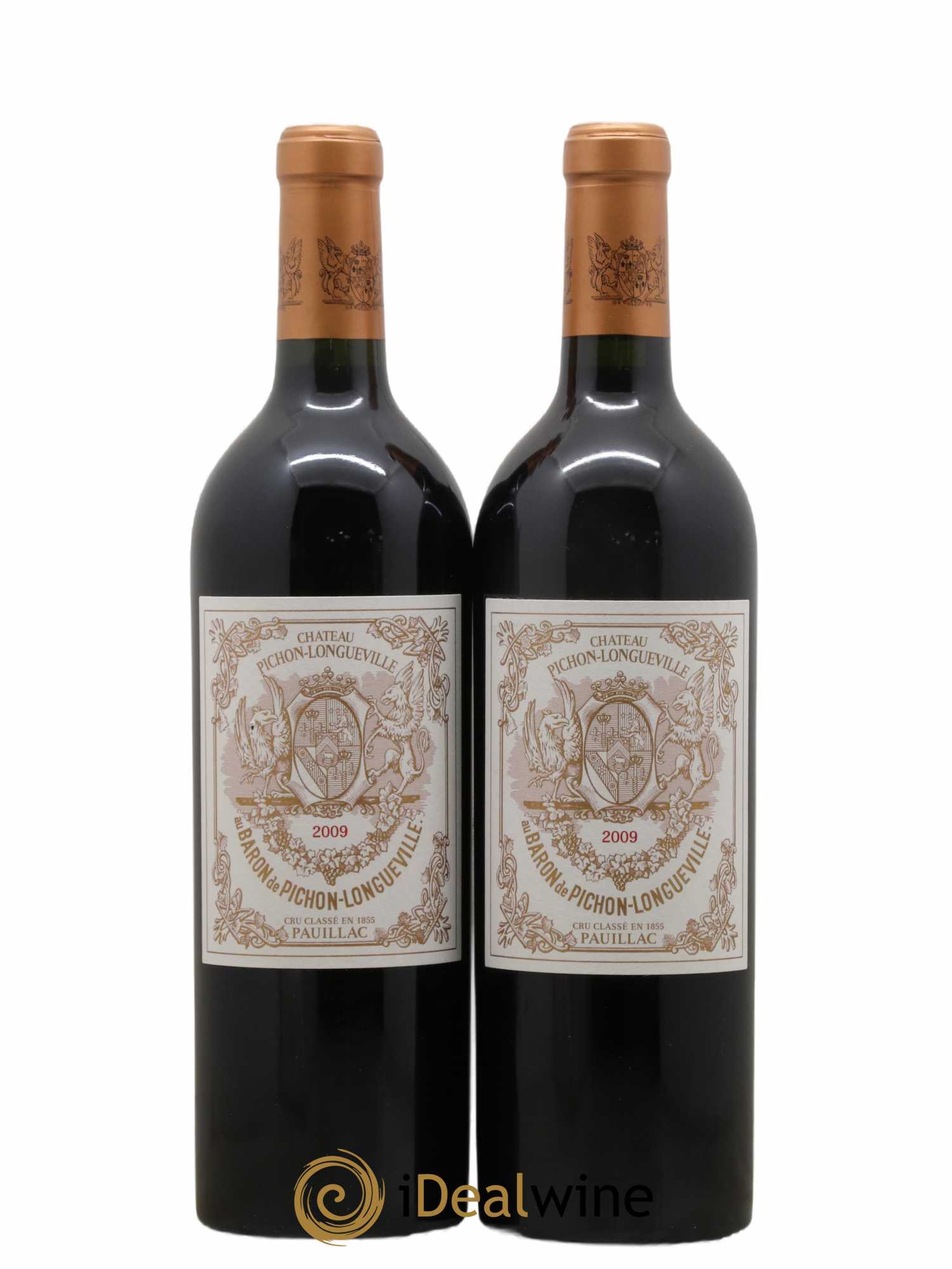 Pichon Longueville Baron 2ème Grand Cru Classé 2009 - Lot de 2 bouteilles - 0