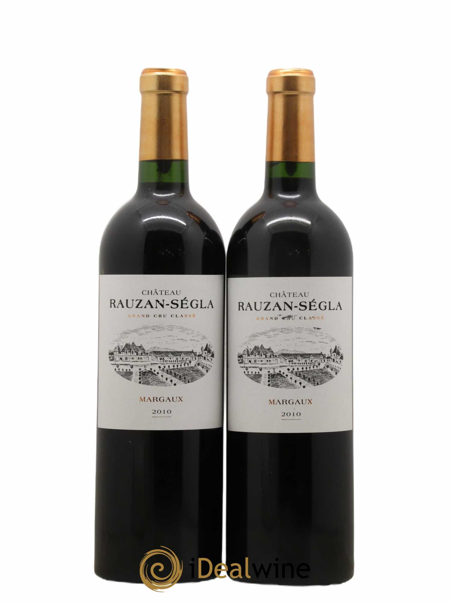 Château Rauzan Ségla Grand Cru Classé 2010 - Lot de 2 bouteilles - 0