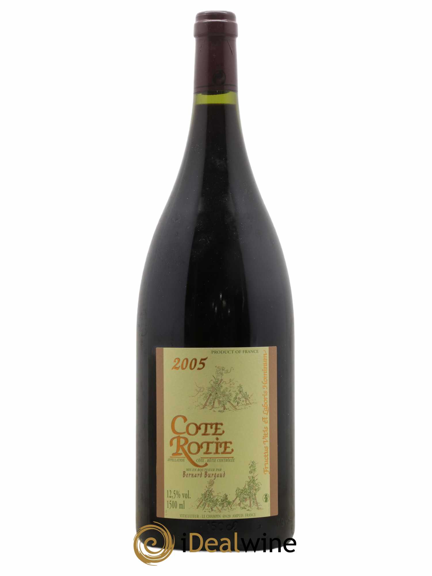 Côte-Rôtie Bernard Burgaud 2005 - Lot de 1 magnum - 0