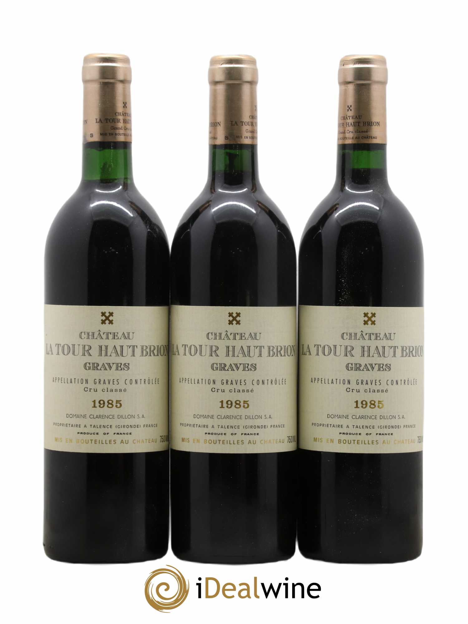 Château la Tour Haut-Brion Cru Classé de Graves 1985 - Lot de 12 bouteilles - 3