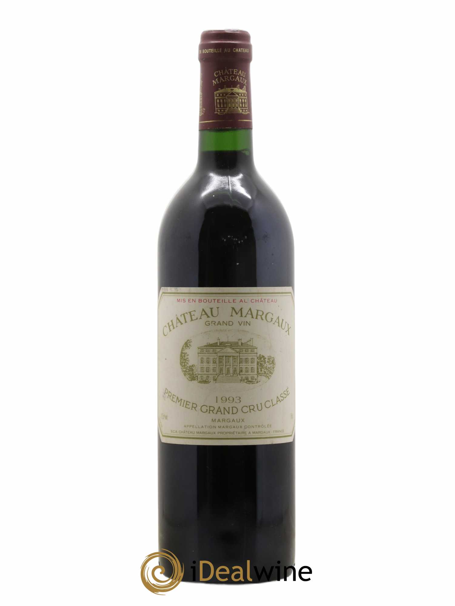 Château Margaux 1er Grand Cru Classé 1993 - Lot de 1 bouteille - 0