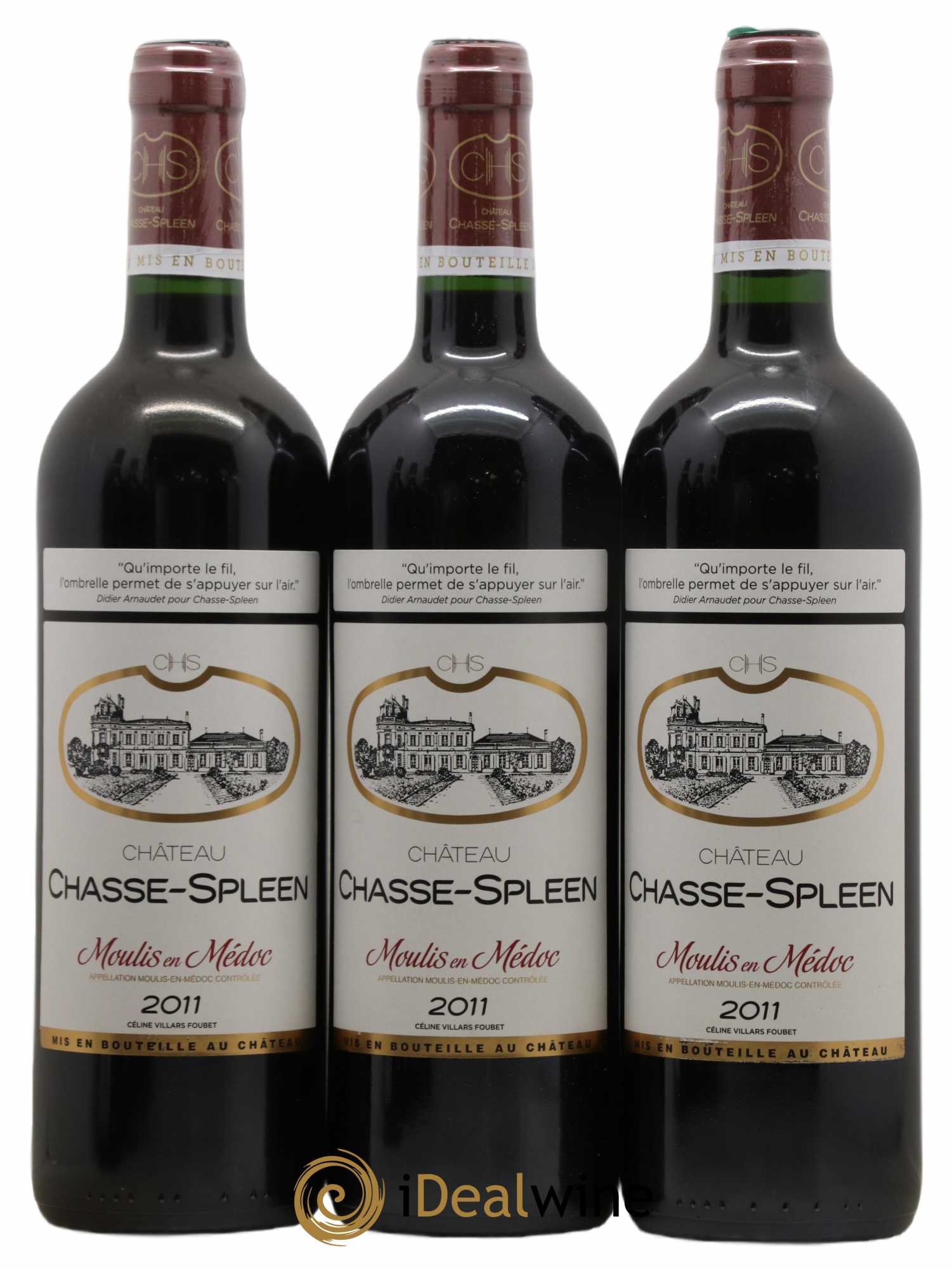 Château Chasse Spleen 2011 - Lot de 12 bouteilles - 3