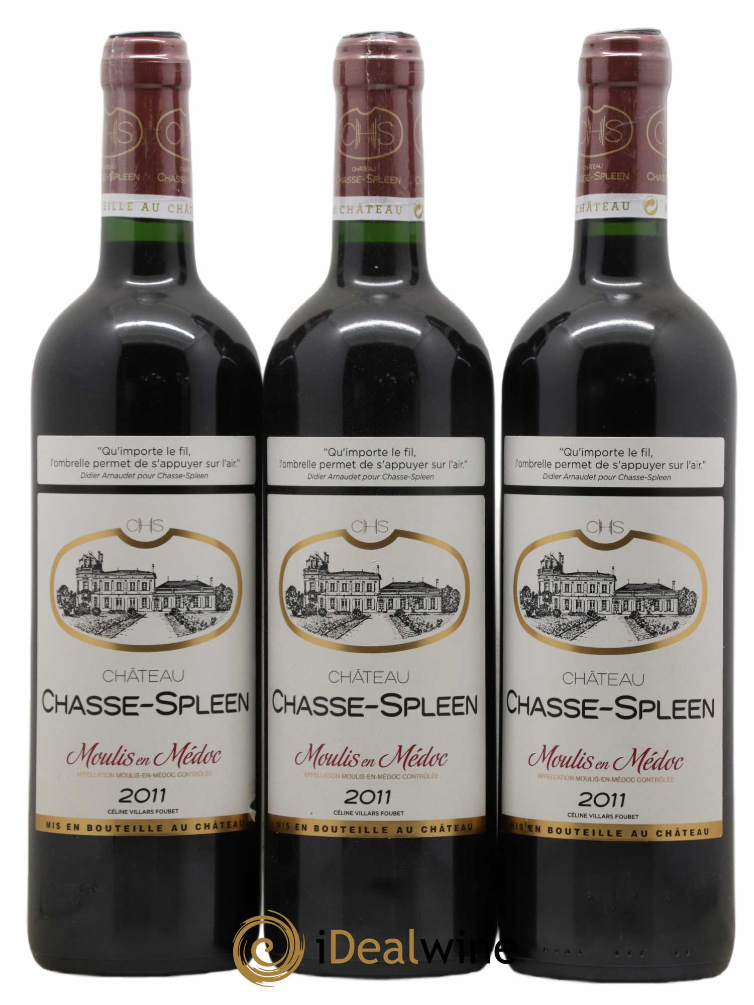 Château Chasse Spleen 2011 - Lot de 12 bouteilles - 4