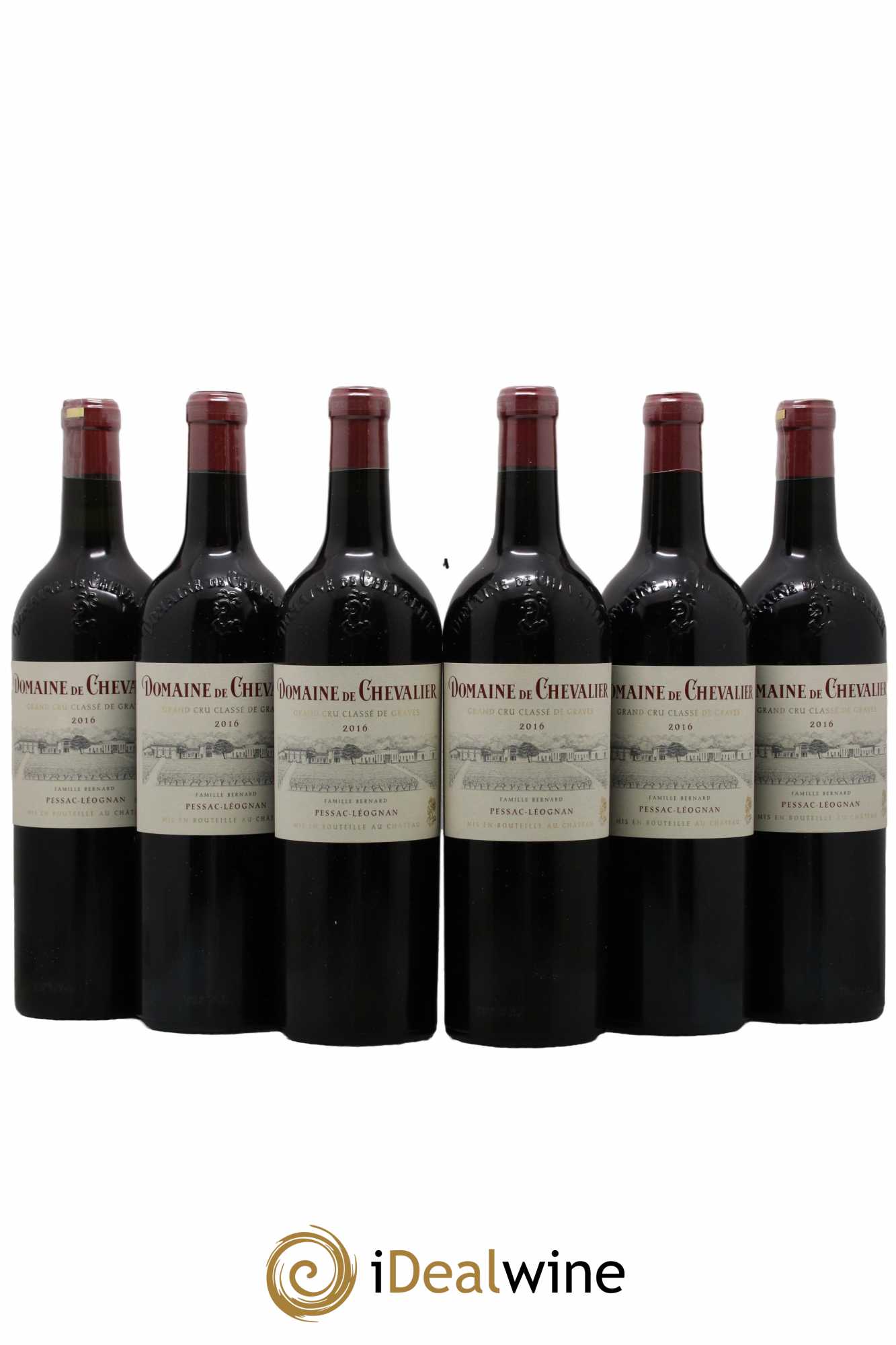 Domaine de Chevalier Cru Classé de Graves 2016 - Lot de 6 bouteilles - 0