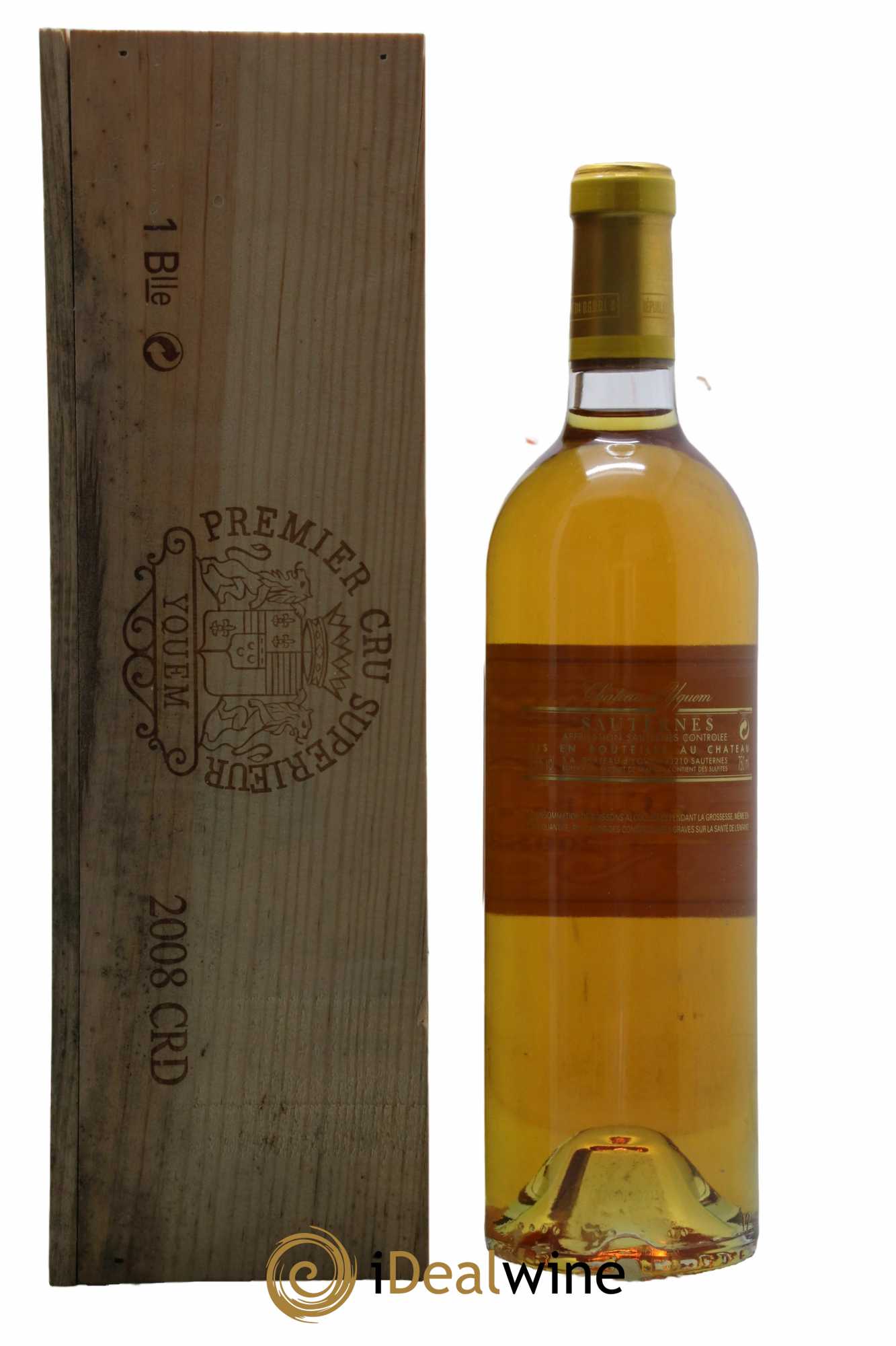 Château d' Yquem 1er Cru Classé Supérieur 2008 - Lot of 1 bottle - 1