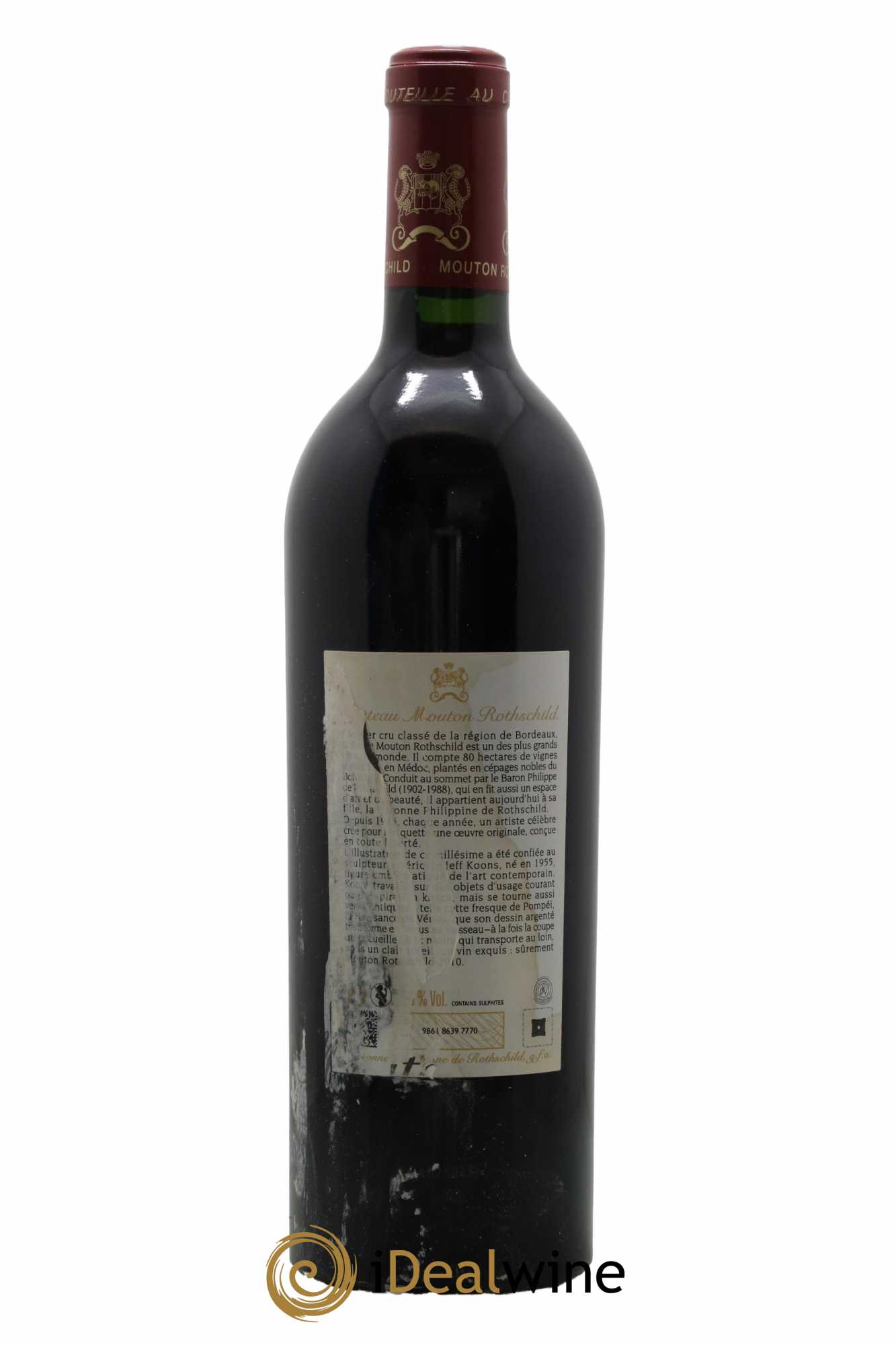 Château Mouton Rothschild 1er Grand Cru Classé 2010 - Lot of 1 bottle - 2