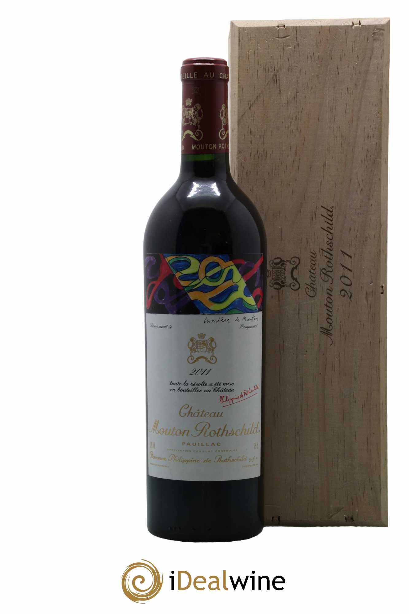 Château Mouton Rothschild 1er Grand Cru Classé 2011 - Lot of 1 bottle - 0