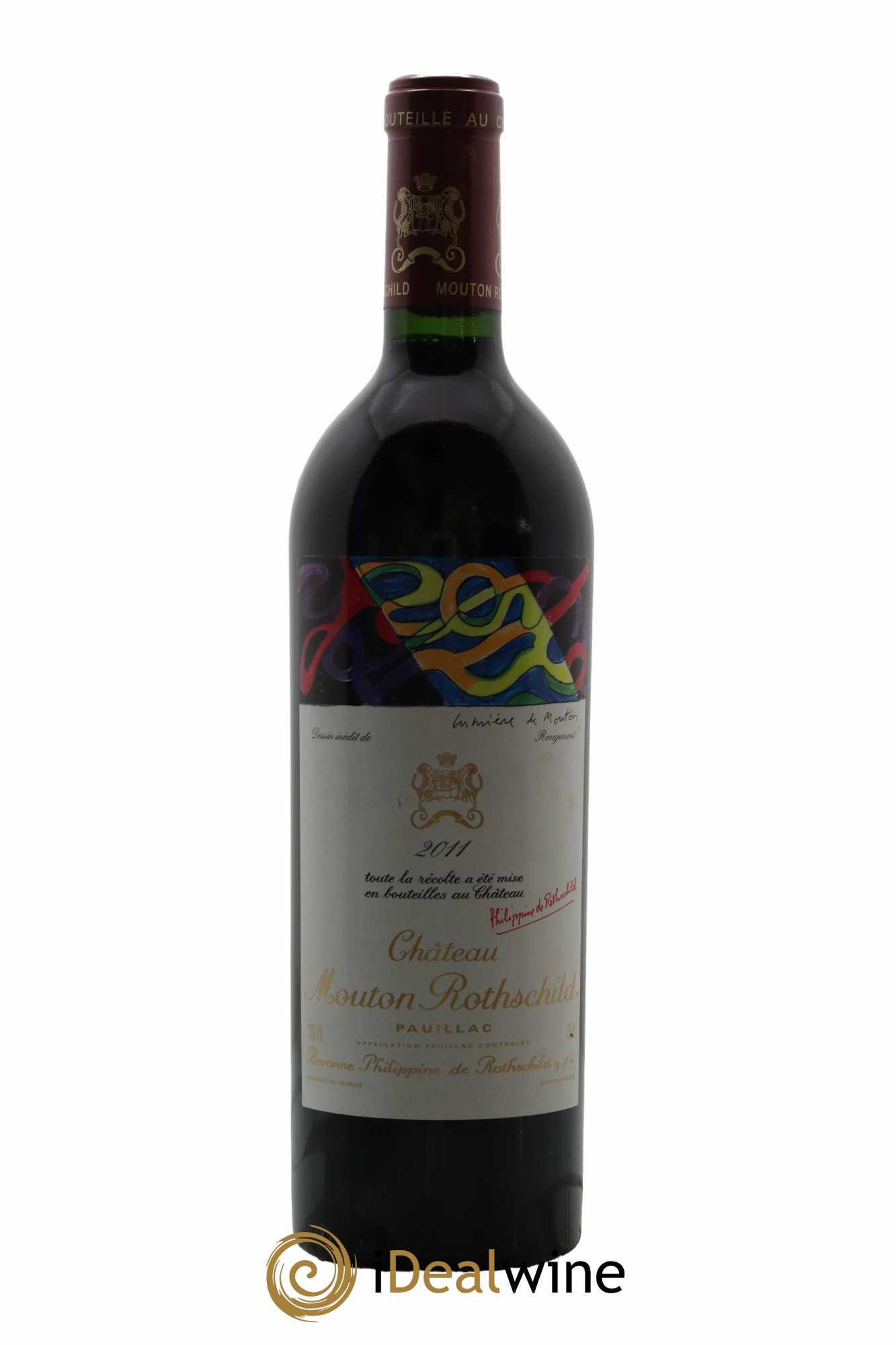 Château Mouton Rothschild 1er Grand Cru Classé 2011 - Lot de 1 bouteille - 1