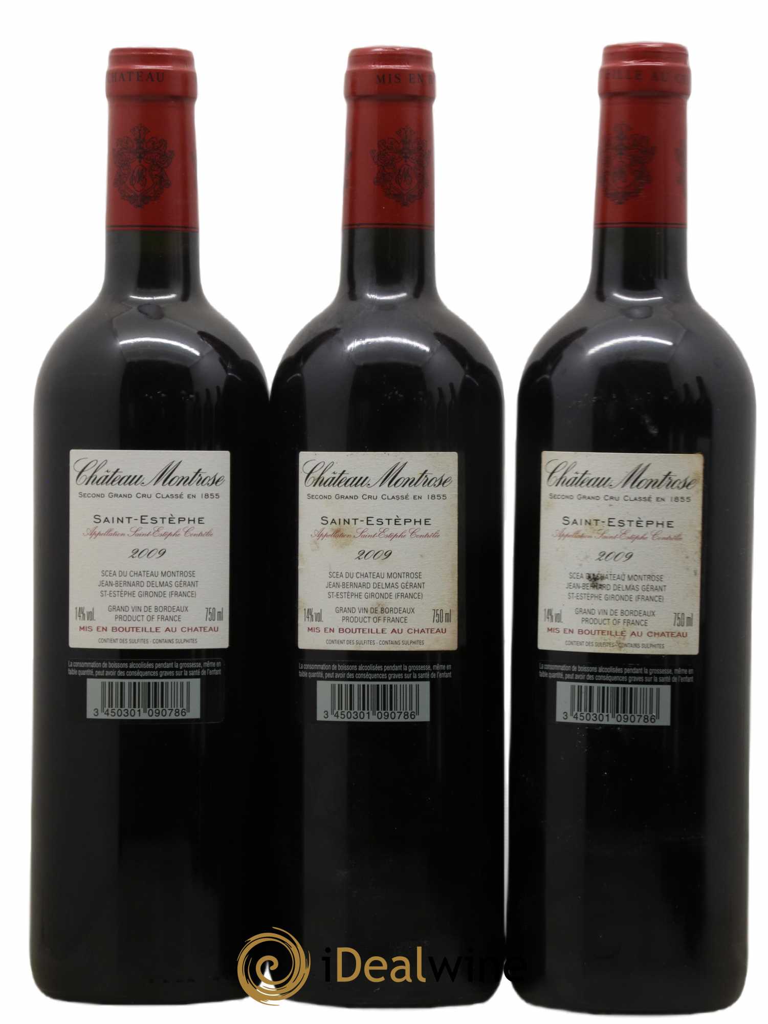 Château Montrose 2ème Grand Cru Classé 2009 - Lot de 6 bouteilles - 2