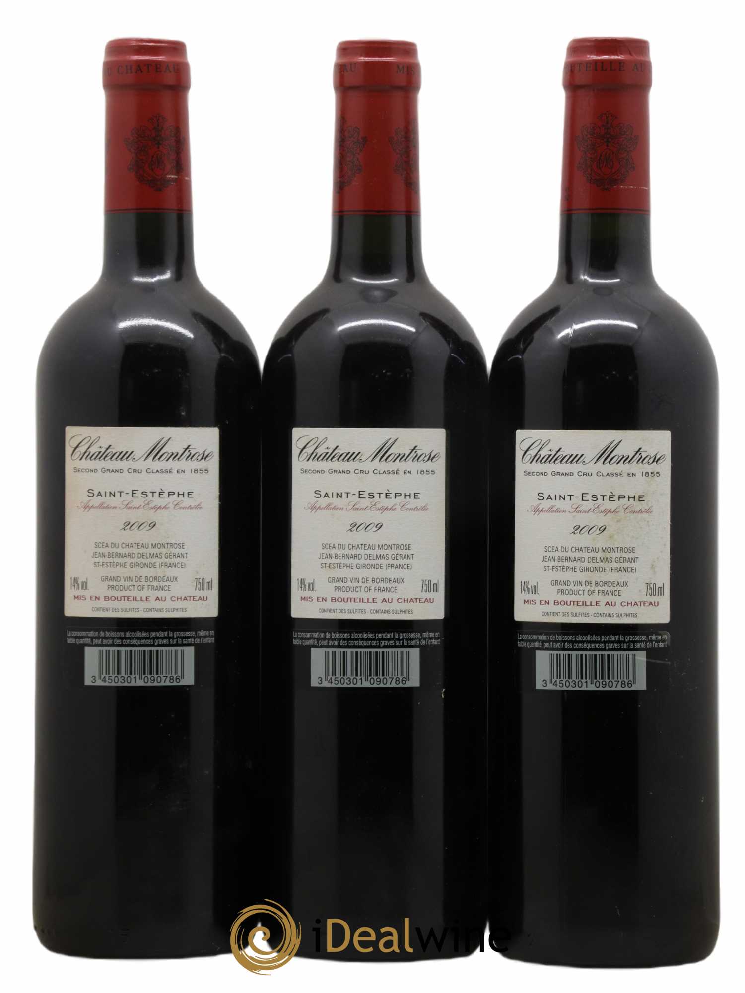 Château Montrose 2ème Grand Cru Classé 2009 - Lot de 6 bouteilles - 4