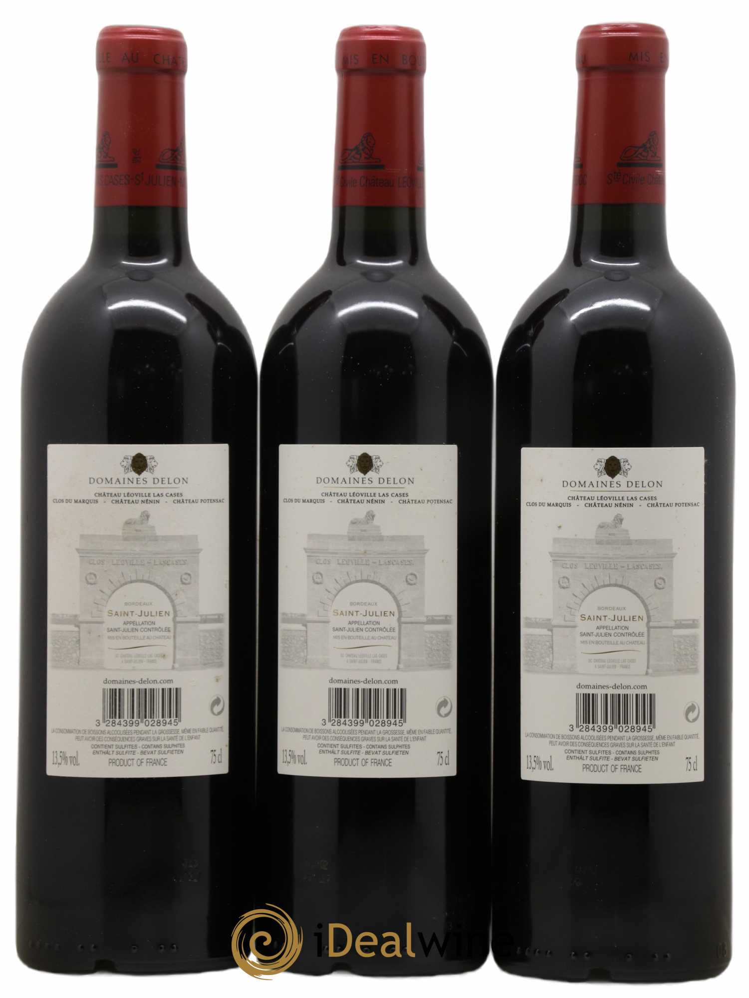 Château Léoville Las Cases 2ème Grand Cru Classé 2015 - Lotto di 6 bottiglie - 4